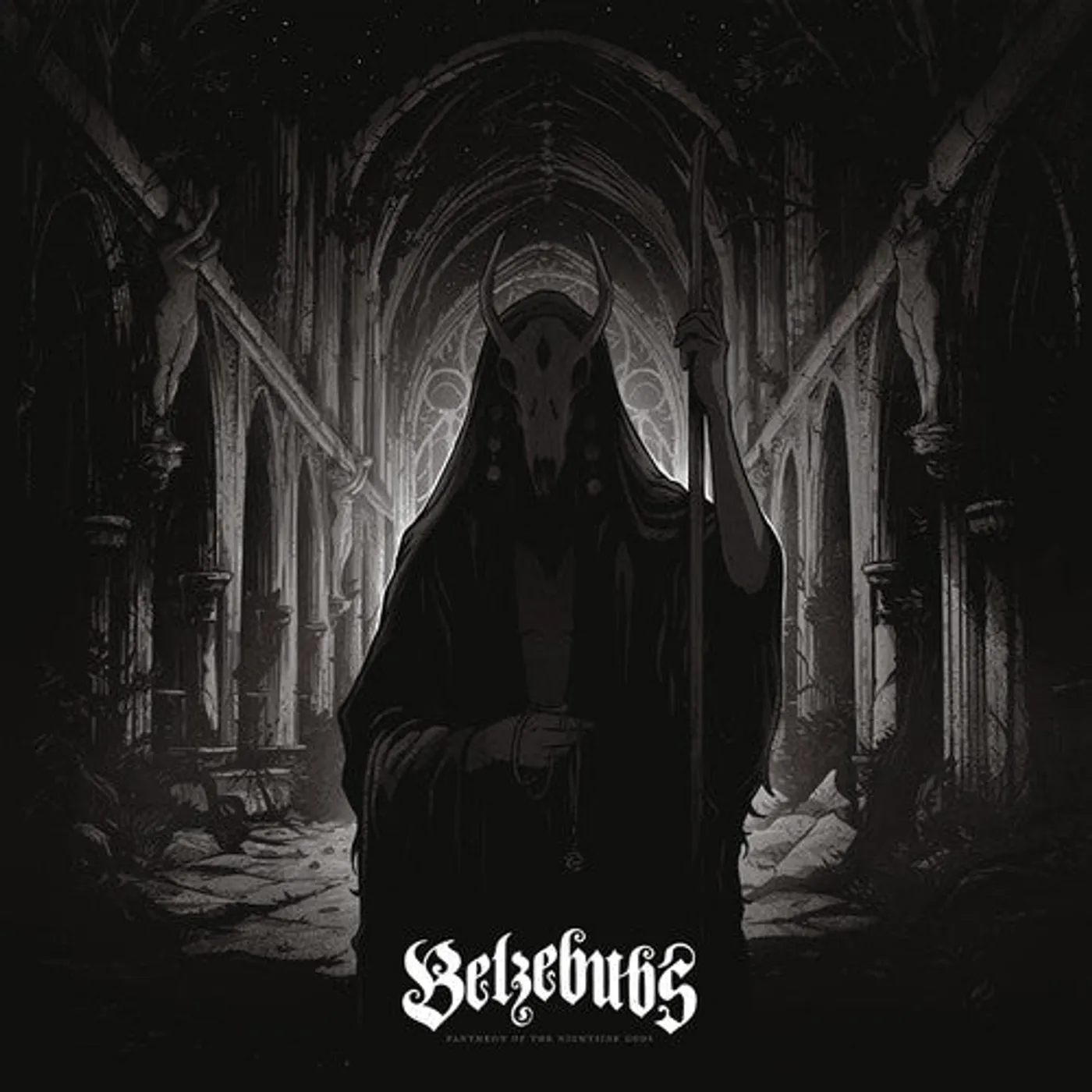 Belzebubs LP Vinyl - Pantheon Of The Nightside Gods (Coloured Vinyl) (Gate Fold) (Ogv)