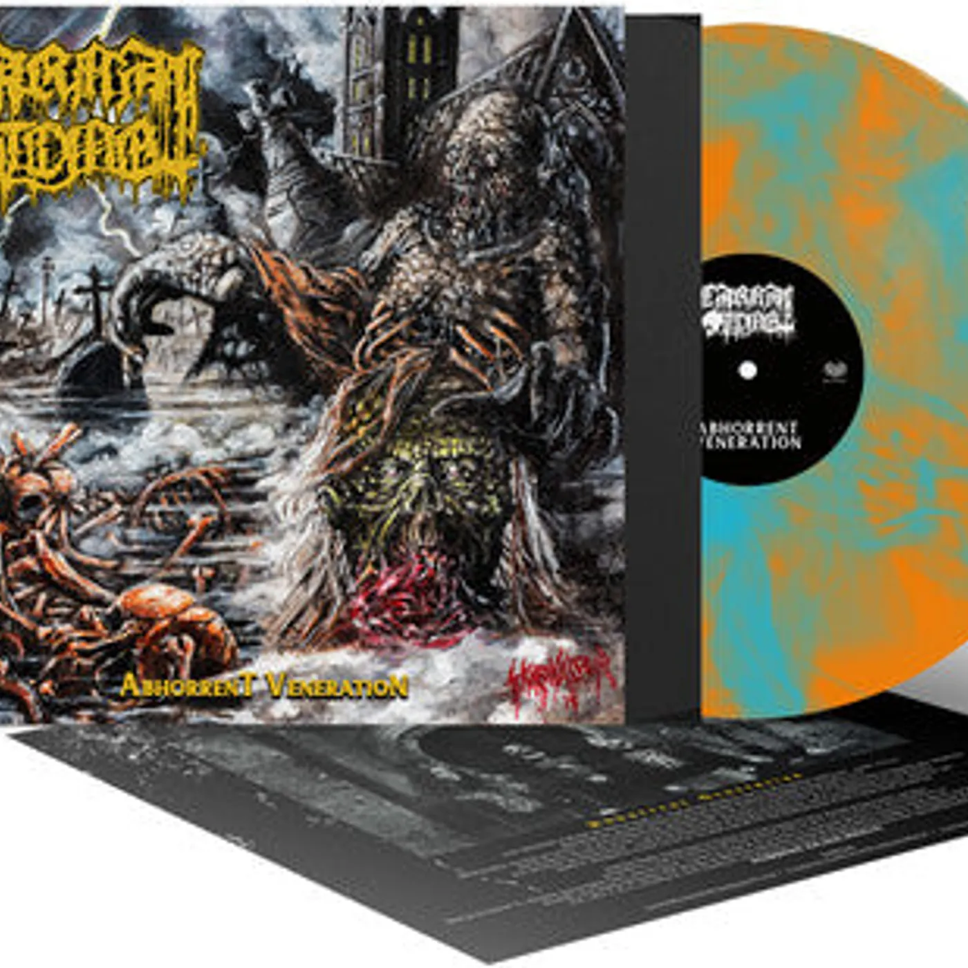 Carnal Tomb LP Vinyl - Abhorrent Veneration (Coloured Vinyl) (Reis)