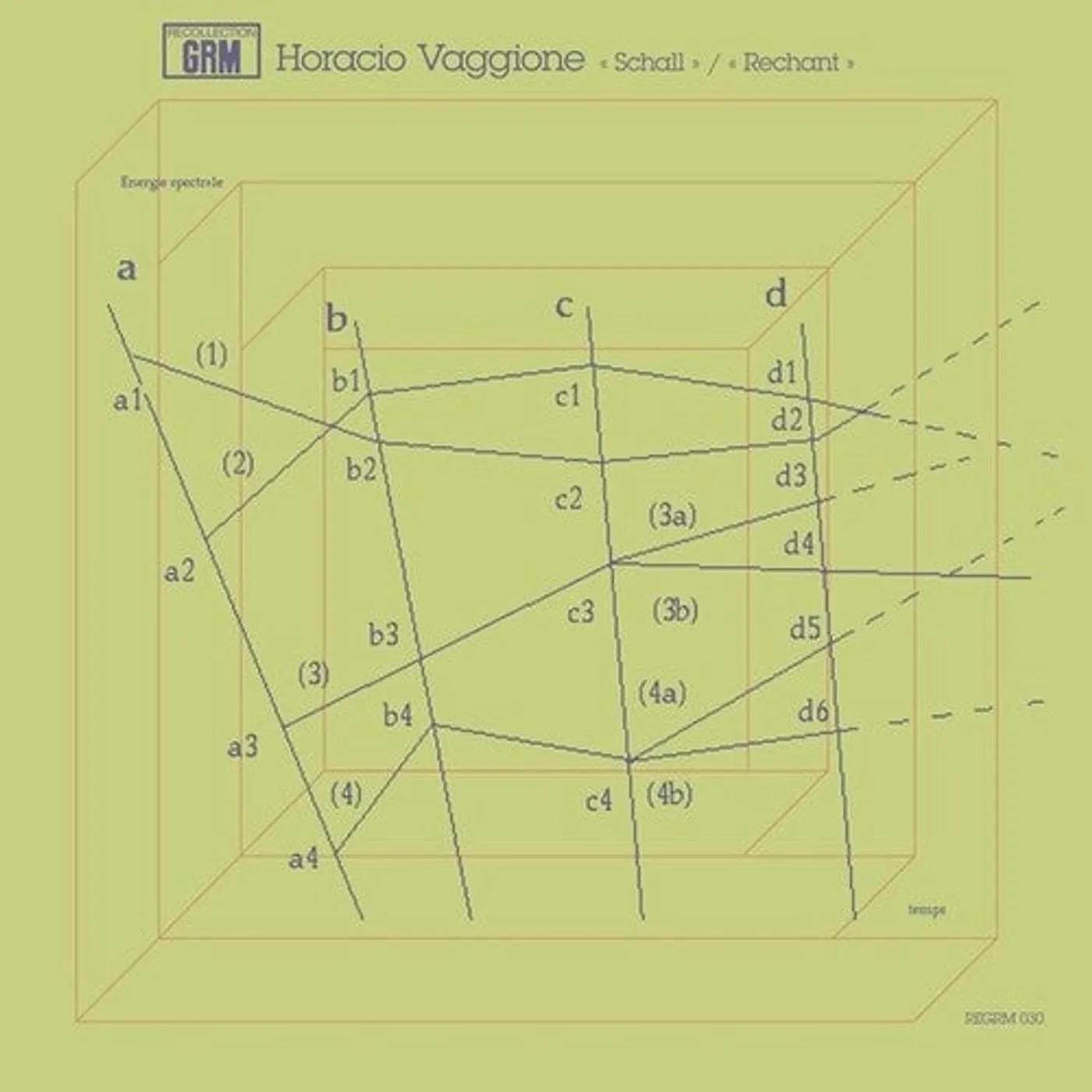 Horacio Vaggione LP Vinyl - Schall / Rechant