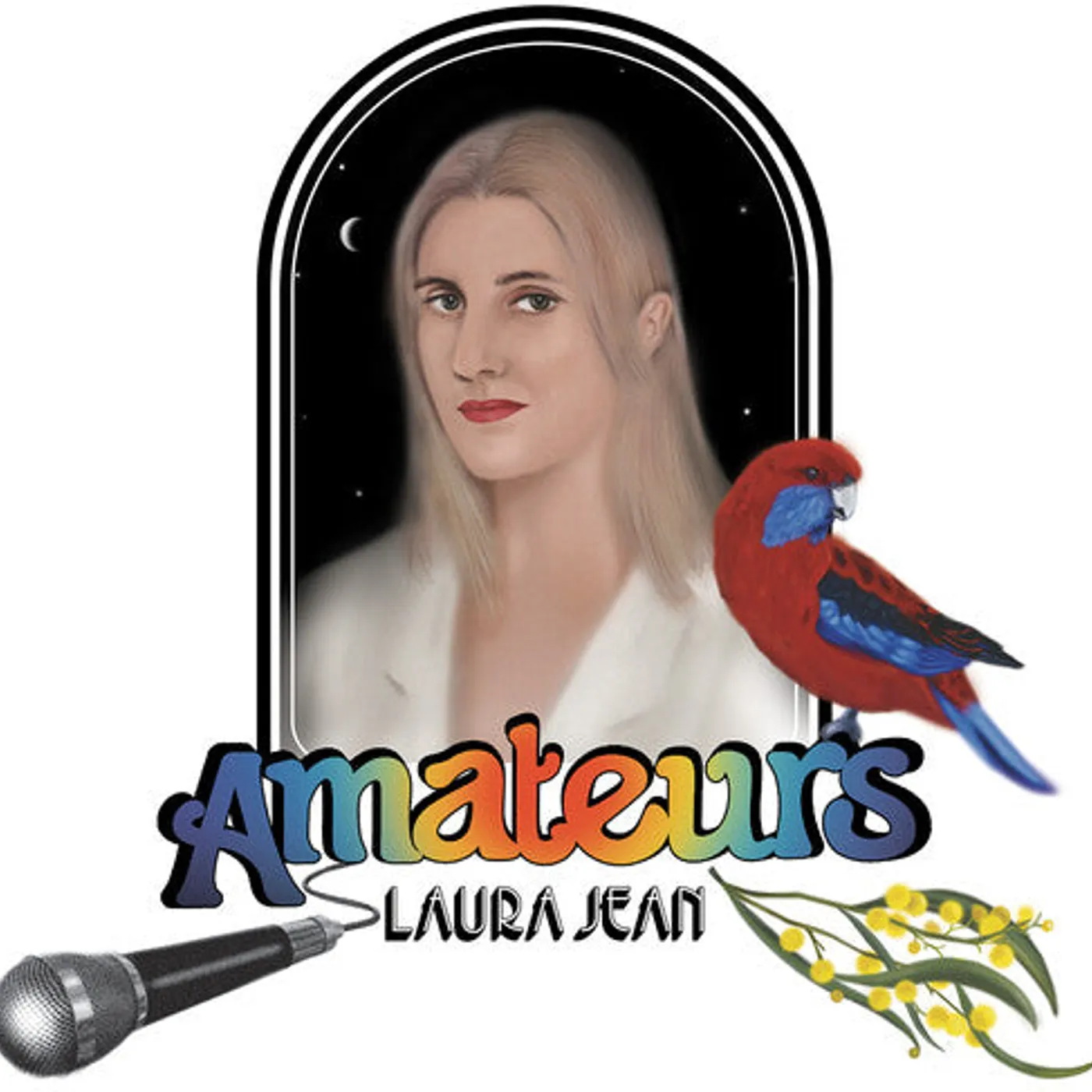 Laura Jean LP Vinyl - Amateurs - White (Coloured Vinyl) (Wht)
