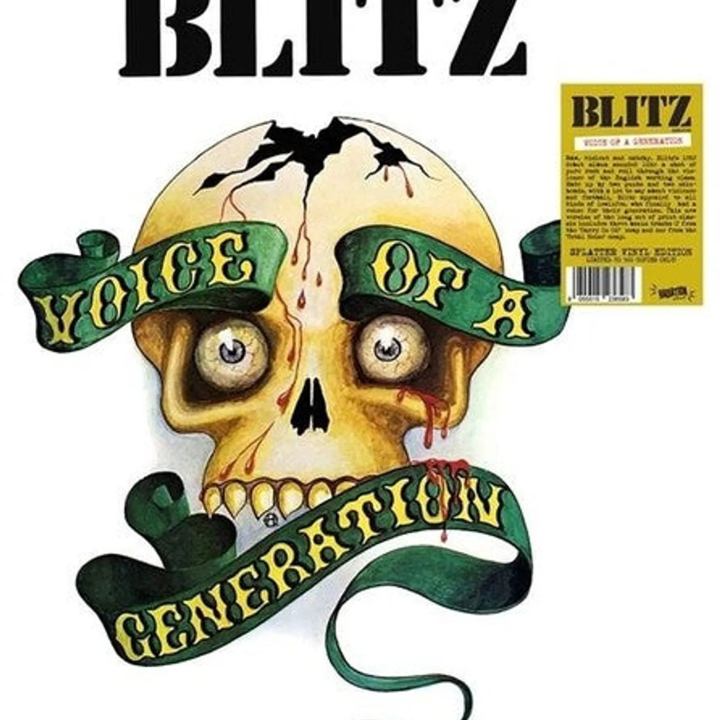 BLITZ LP Vinyl - Voice Of A Generation (Coloured Vinyl) (Spla) (Uk)