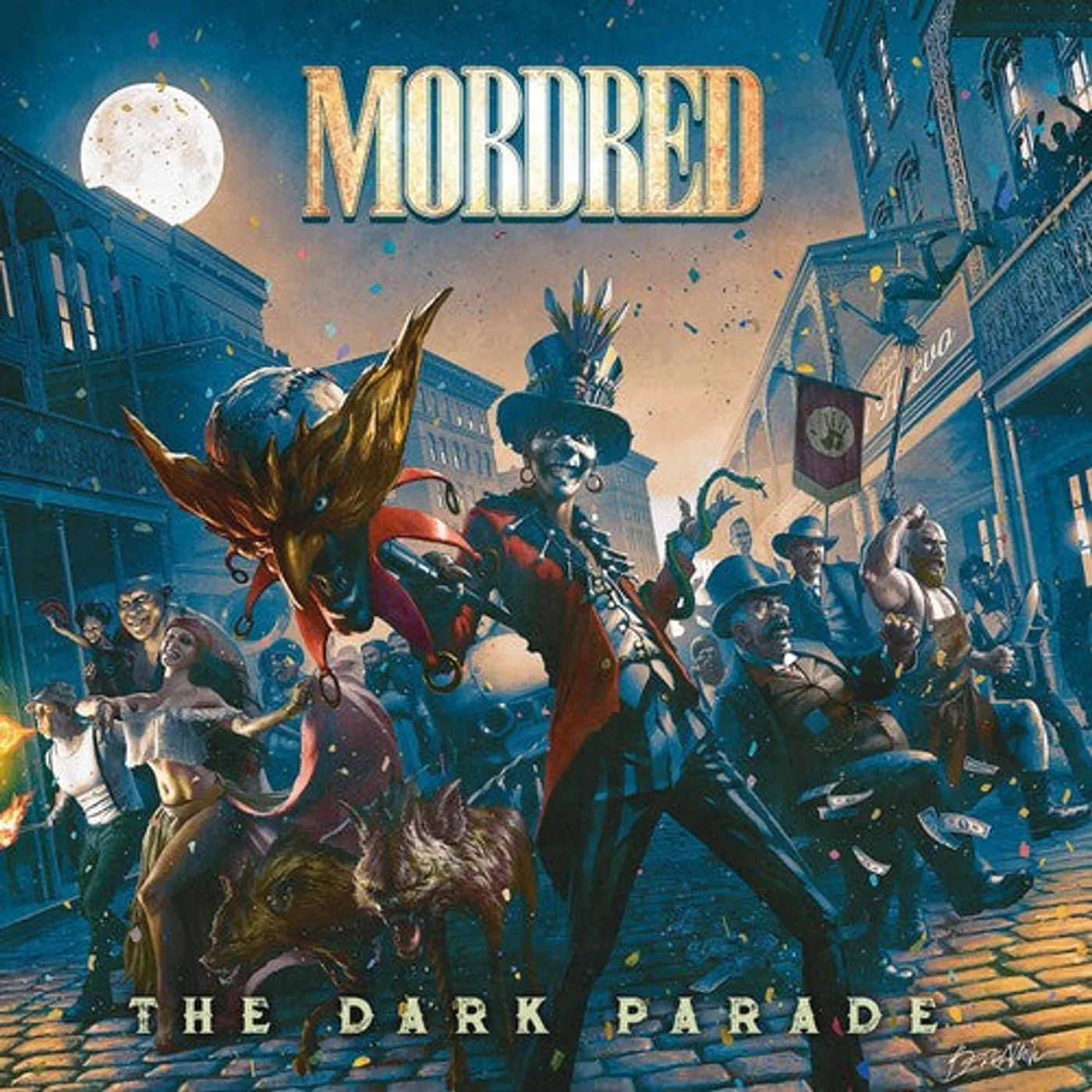 Mordred LP Vinyl - Dark Parade (Blk) (Coloured Vinyl) (Red)
