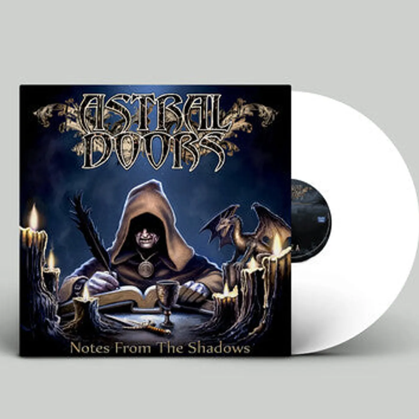 Astral Doors LP Vinyl - Notes From The Shadows - White (Coloured Vinyl) (Ltd) (Wht)