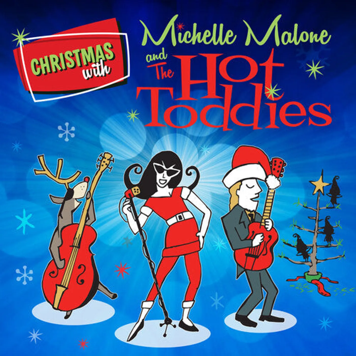 Michelle Malone LP Vinyl - Christmas With Michelle Malone And The Hot Toddies