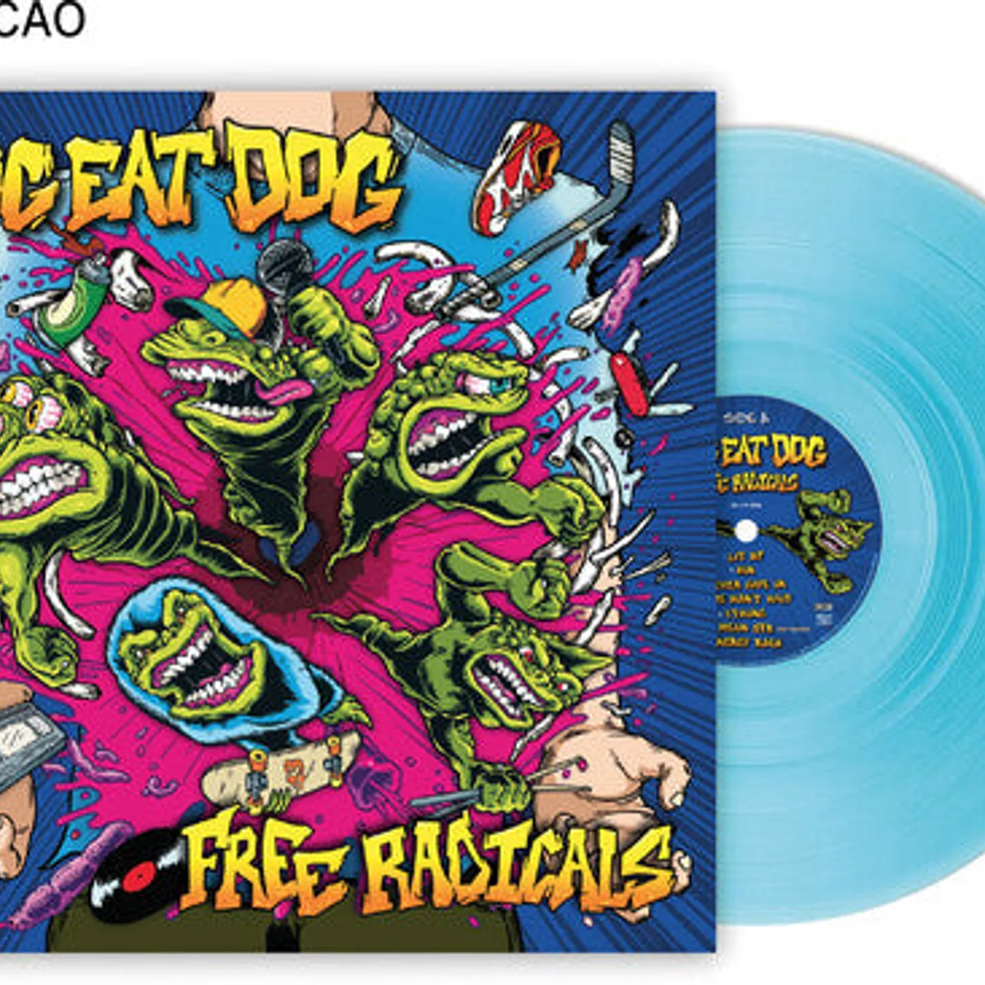 Dog Eat Dog LP Vinyl - Free Radicals (Coloured Vinyl) (Ltd)