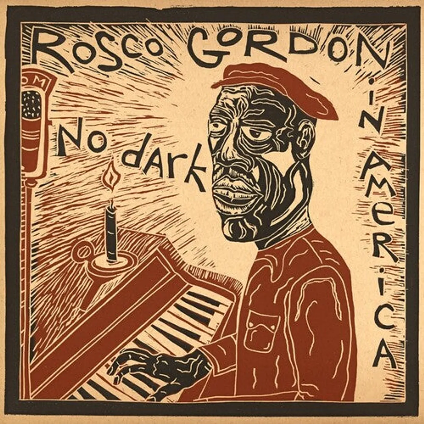 Rosco Gordon LP Vinyl - No Dark In America (Gate Fold)