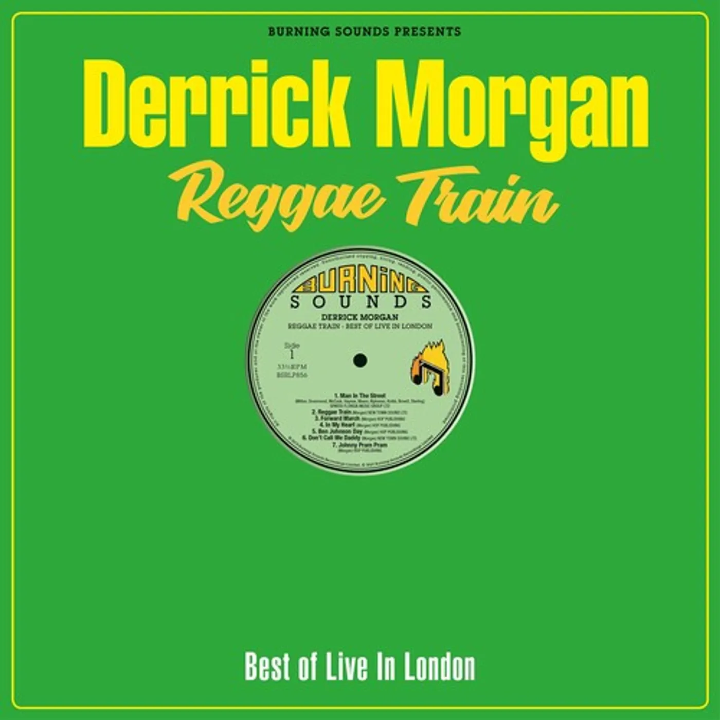Derrick Morgan LP Vinyl - Reggae Train