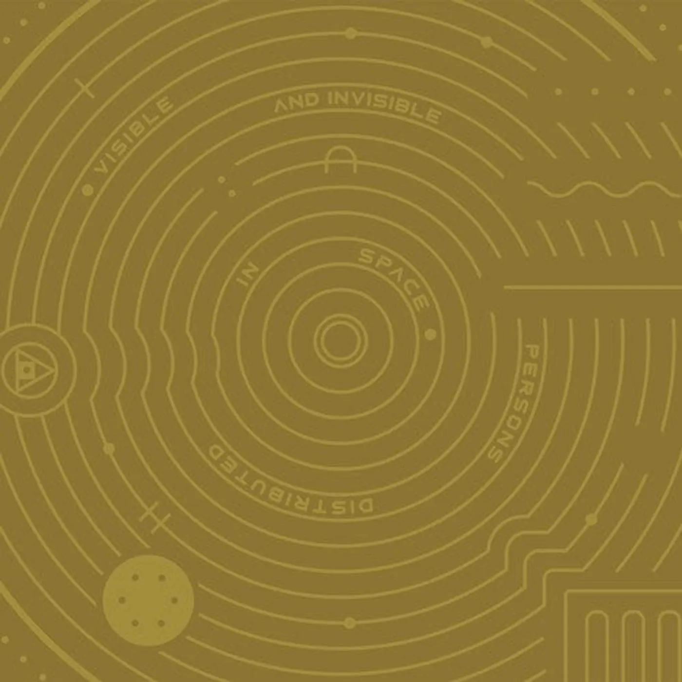 Visible & Invisible Persons Distributed In Space LP Vinyl - Visible & Invisible Persons Distributed In Space
