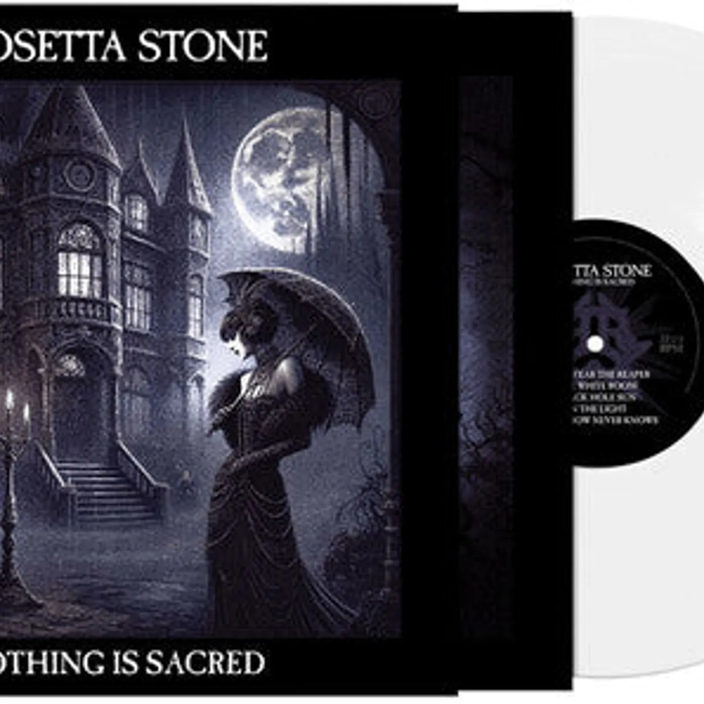 Rosetta Stone LP Vinyl - Nothing Is Sacred (Coloured Vinyl) (Ltd) (Wht)