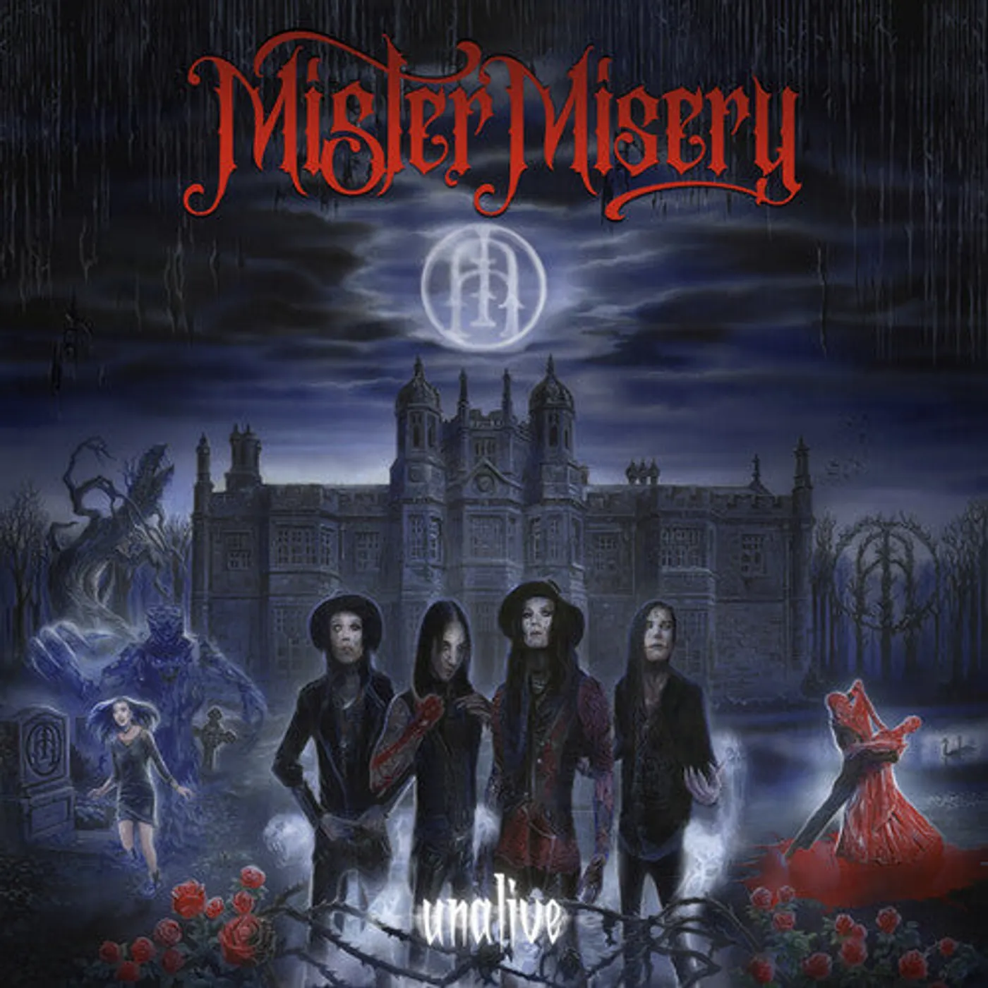 Mister Misery LP Vinyl - Unalive (Coloured Vinyl) (Ltd) (Purp)