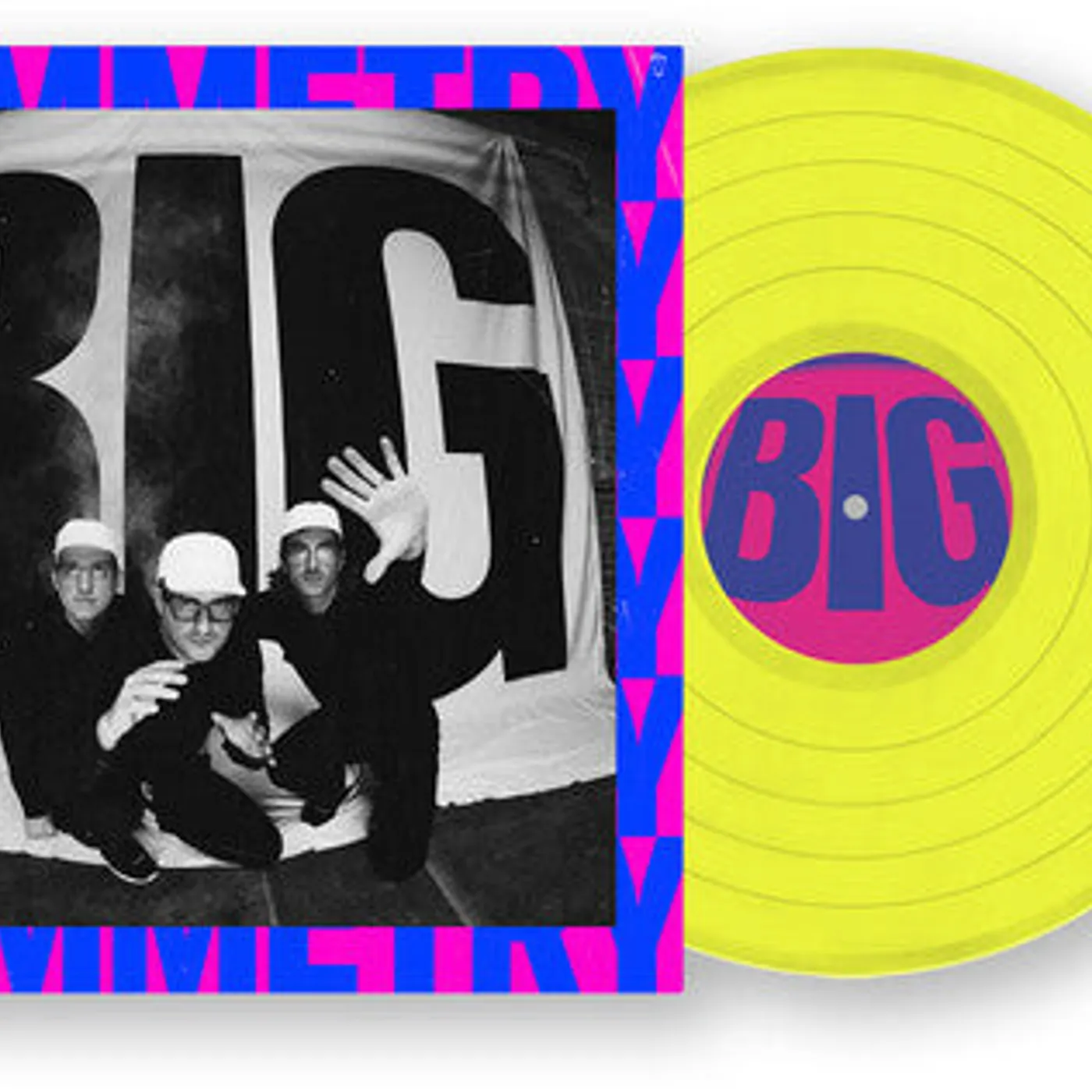 Pet Symmetry LP Vinyl - Big Symmetry - Yellow (Coloured Vinyl) (Ylw)