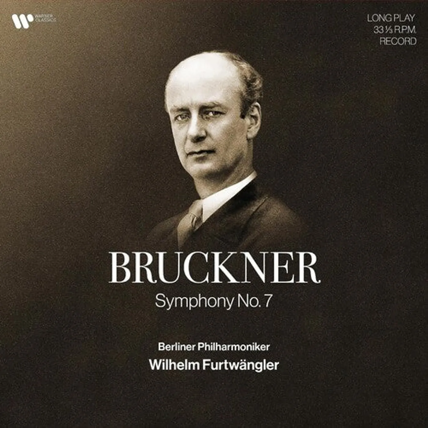 Wilhelm Furtwängler LP Vinyl - Bruckner: Sym 7 / Live At Gemeindehaus Berlin 18