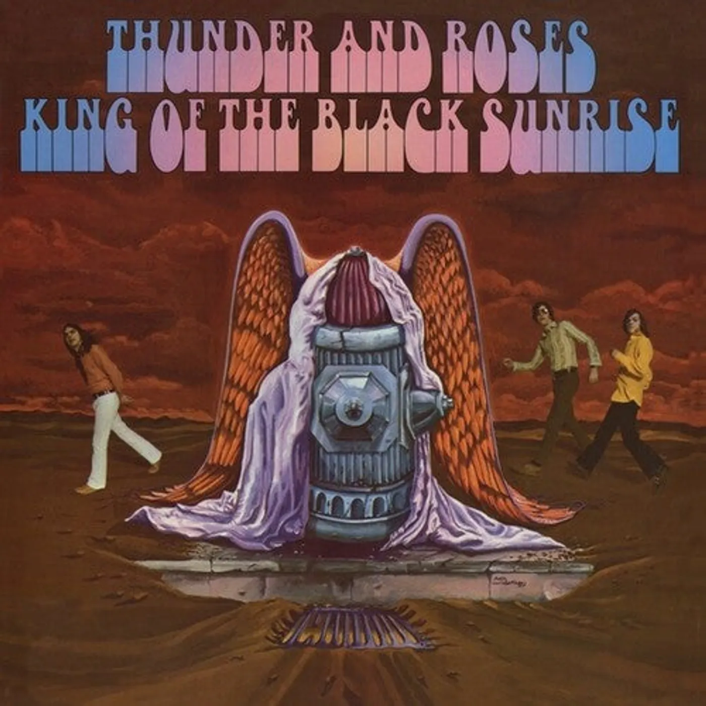 Thunder and Roses LP Vinyl - King Of The Black Sunrise