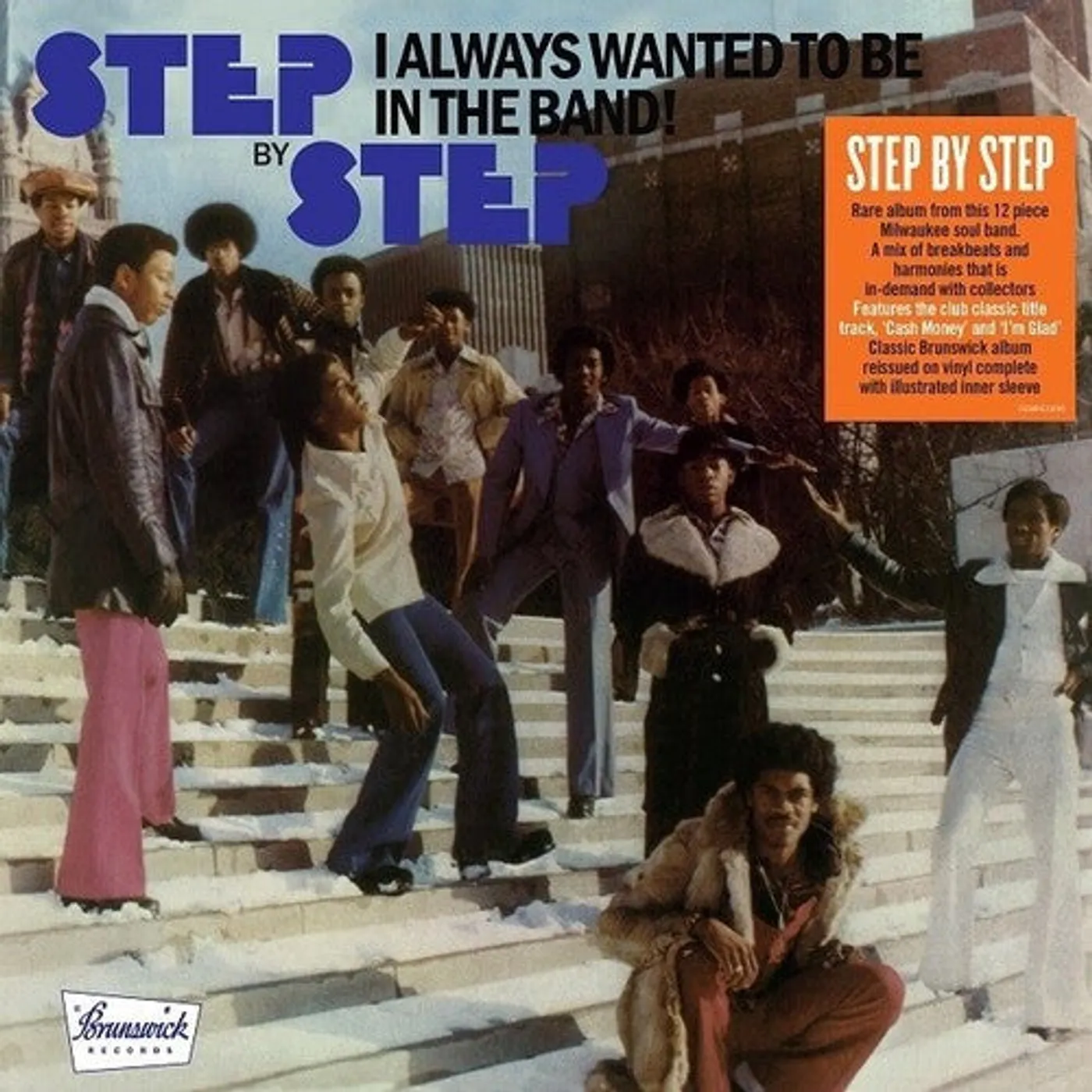 Step By Step LP Vinyl - I Always Wanted To Be In The Band (Blk) (Ofgv)