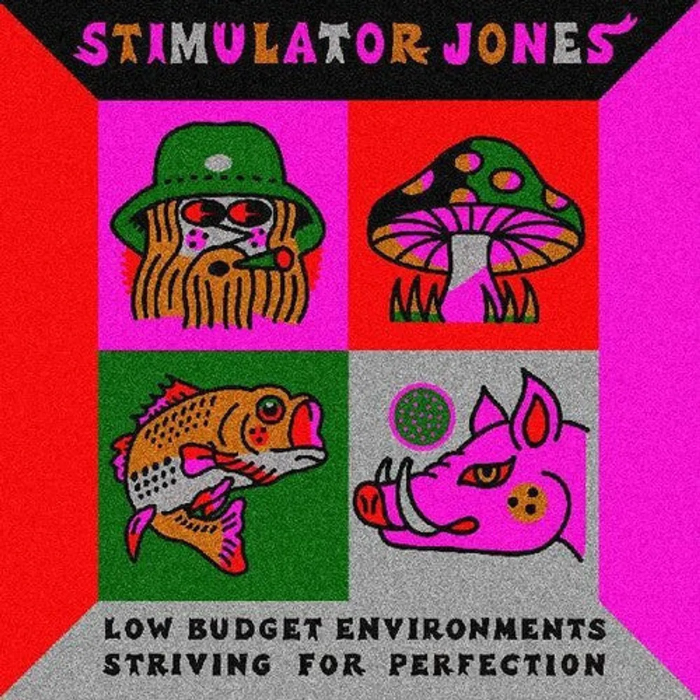 Stimulator Jones LP Vinyl - Low Budget Environments Striving For Perfection