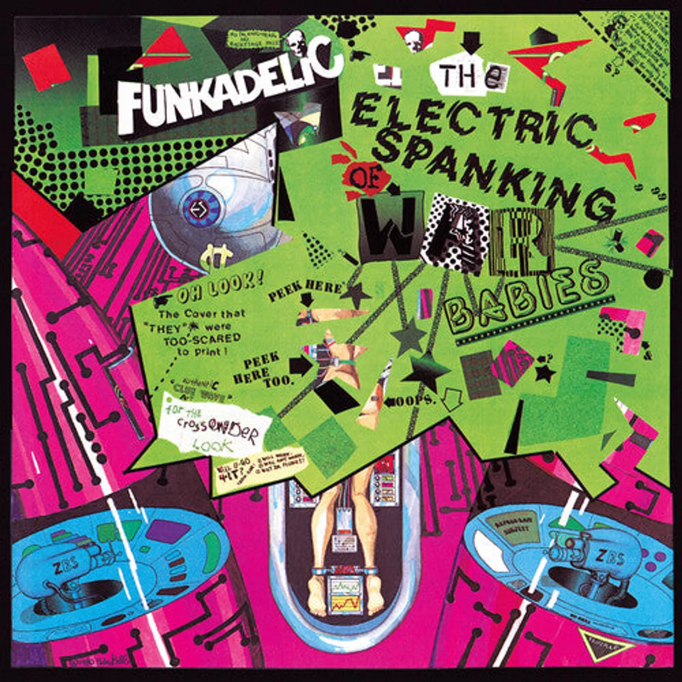 Funkadelic LP Vinyl - Electric Spanking Of War Babies (Coloured Vinyl) (Grn) (Uk)