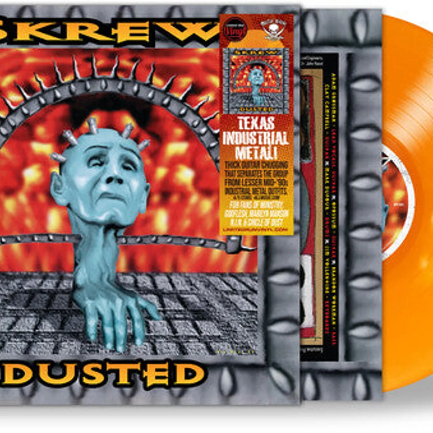 Skrew LP Vinyl - Dusted - Orange (Coloured Vinyl) (Org)