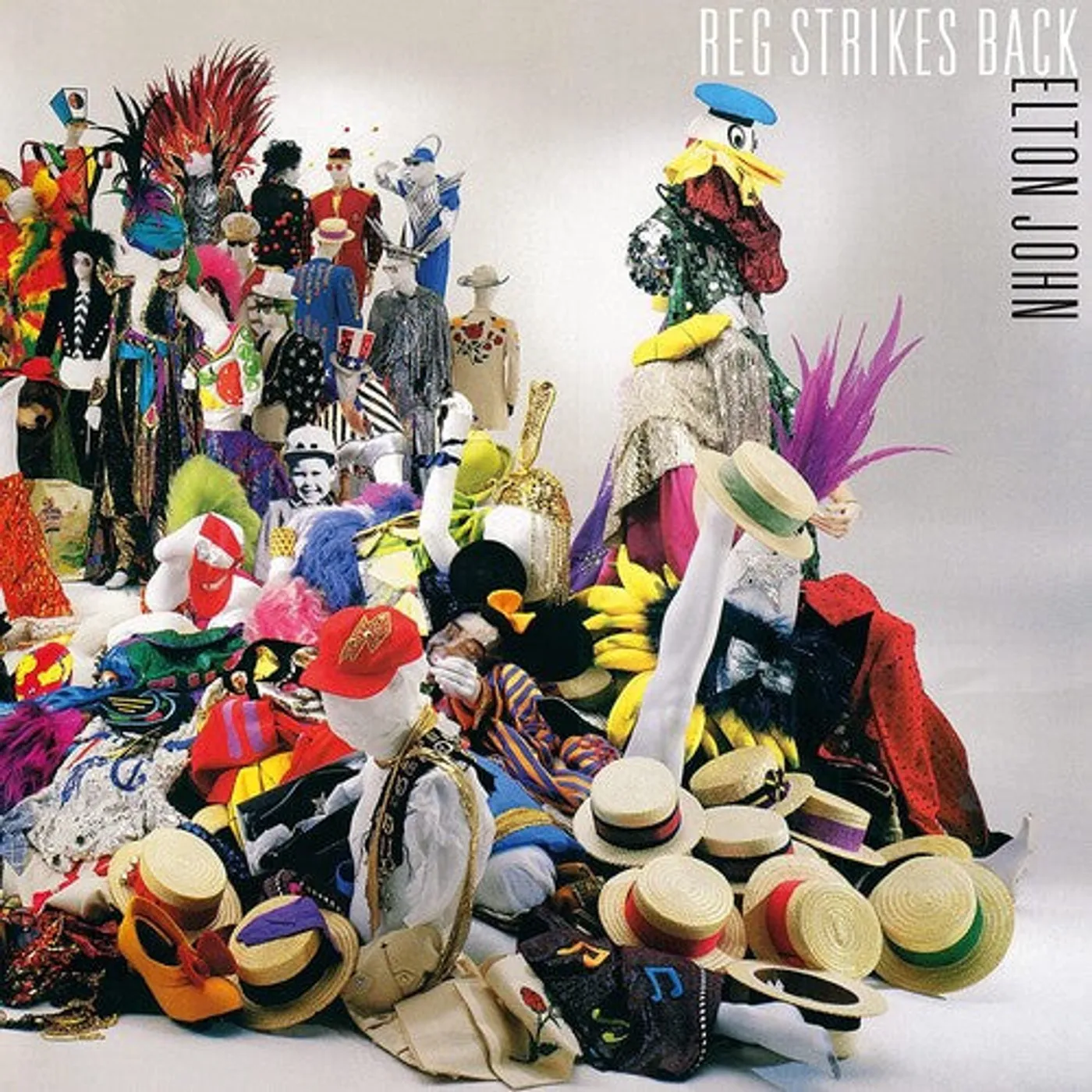 Elton John LP Vinyl - Reg Strikes Back (Rmst) (Reis)