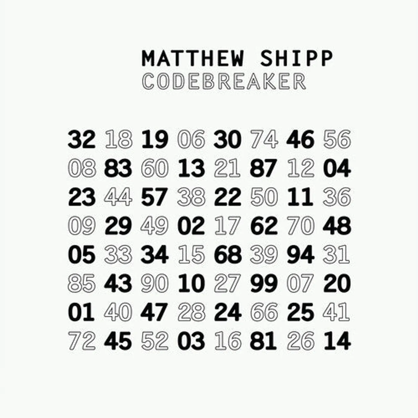 Matthew Shipp LP Vinyl - Codebreaker