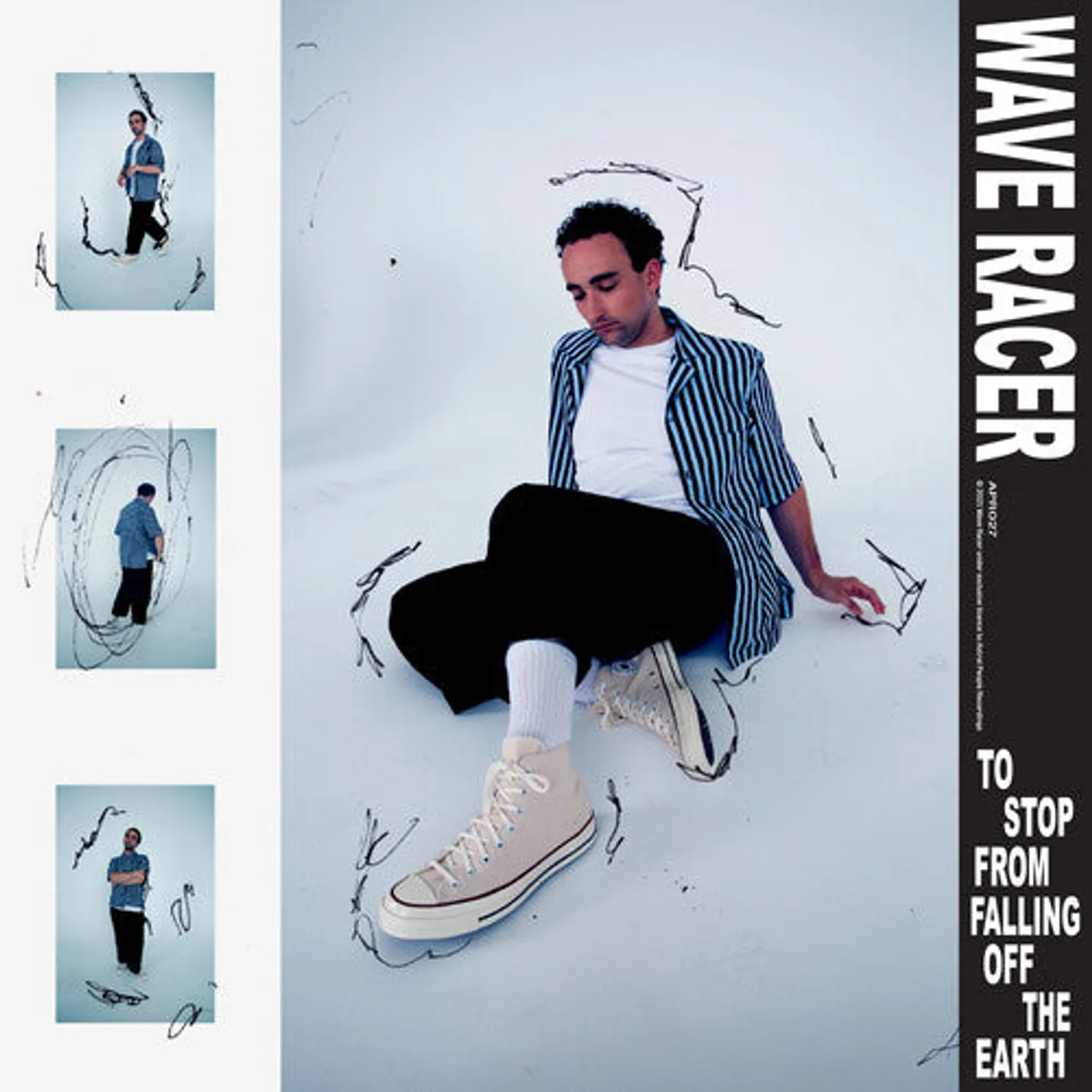 Wave Racer LP Vinyl - To Stop From Falling Off The Earth - Blue (Blue)