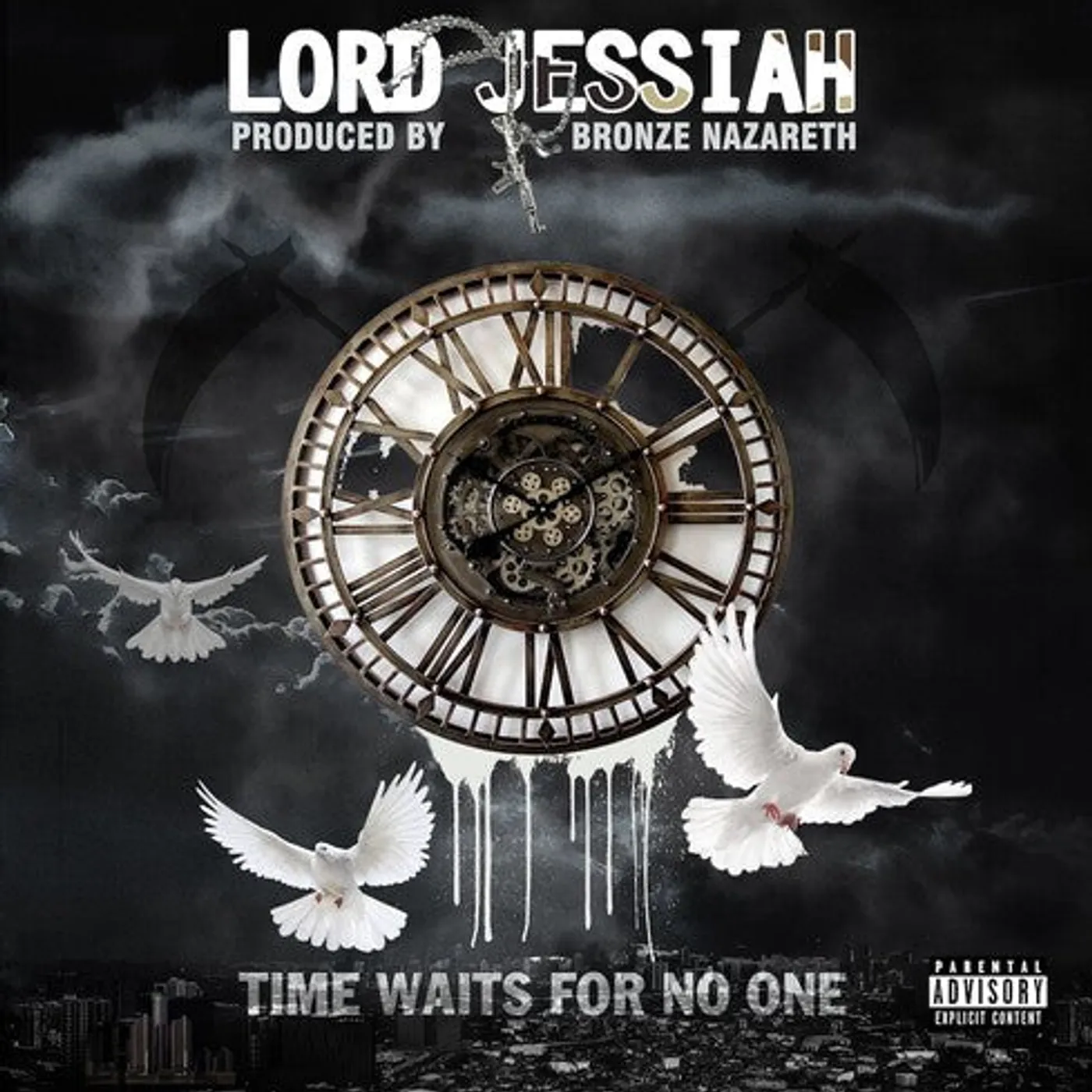 Lord Jessiah X Bronze Nazareth LP Vinyl - Time Waits For No One