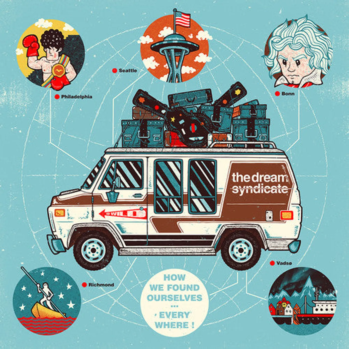 The Dream Syndicate LP Vinyl - How We Found Ourselves Everywhere