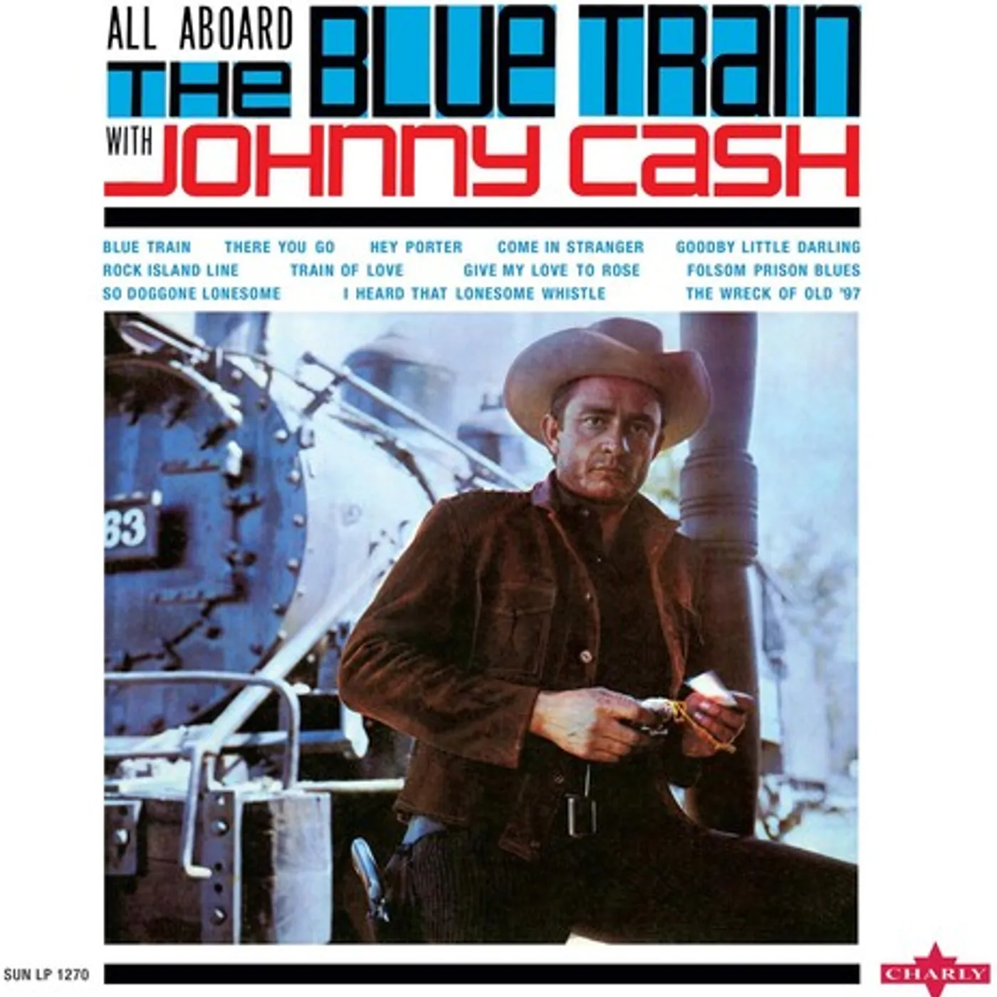 Johnny Cash LP Vinyl - All Aboard The Blue Train
