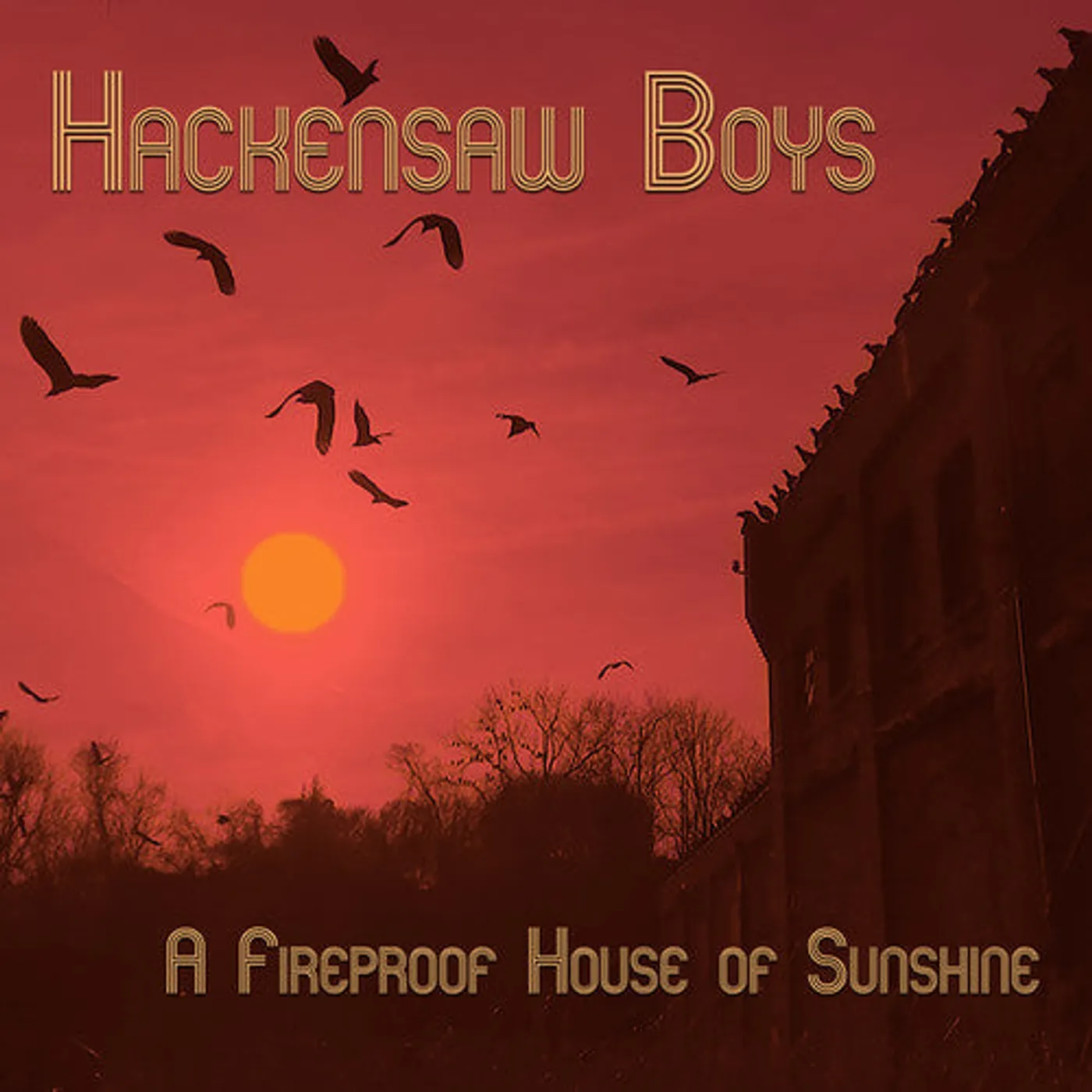 Hackensaw Boys LP Vinyl - A Fireproof House Of Sunshine (10In) (Ep)