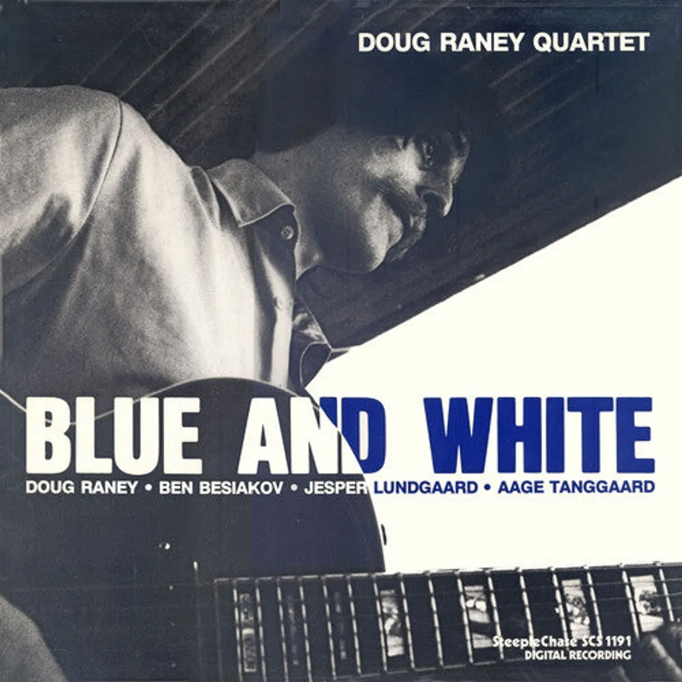 Doug Raney LP Vinyl - Blue & White