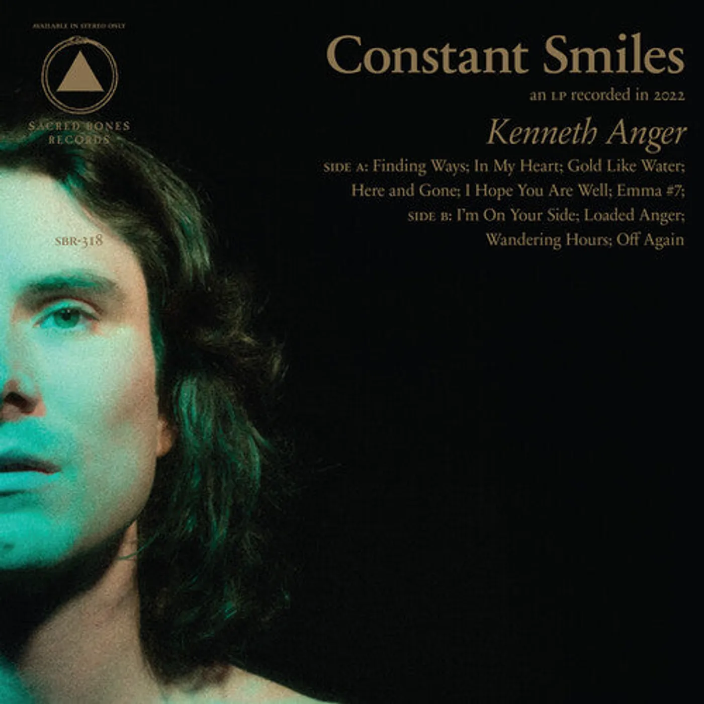 Constant Smiles LP Vinyl - Kenneth Anger - Blue (Blue) (Coloured Vinyl)