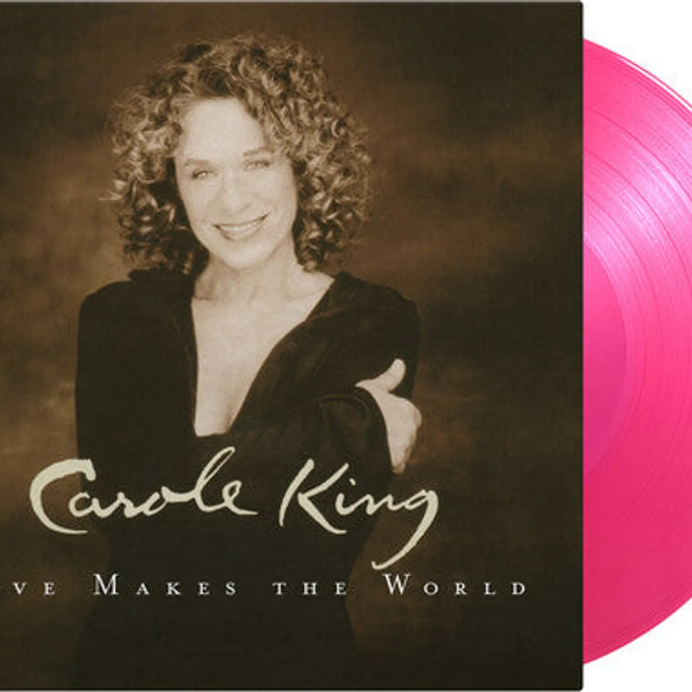 Carole King LP Vinyl - Love Makes The World (Coloured Vinyl) (Ltd) (Ogv) (Pnk)