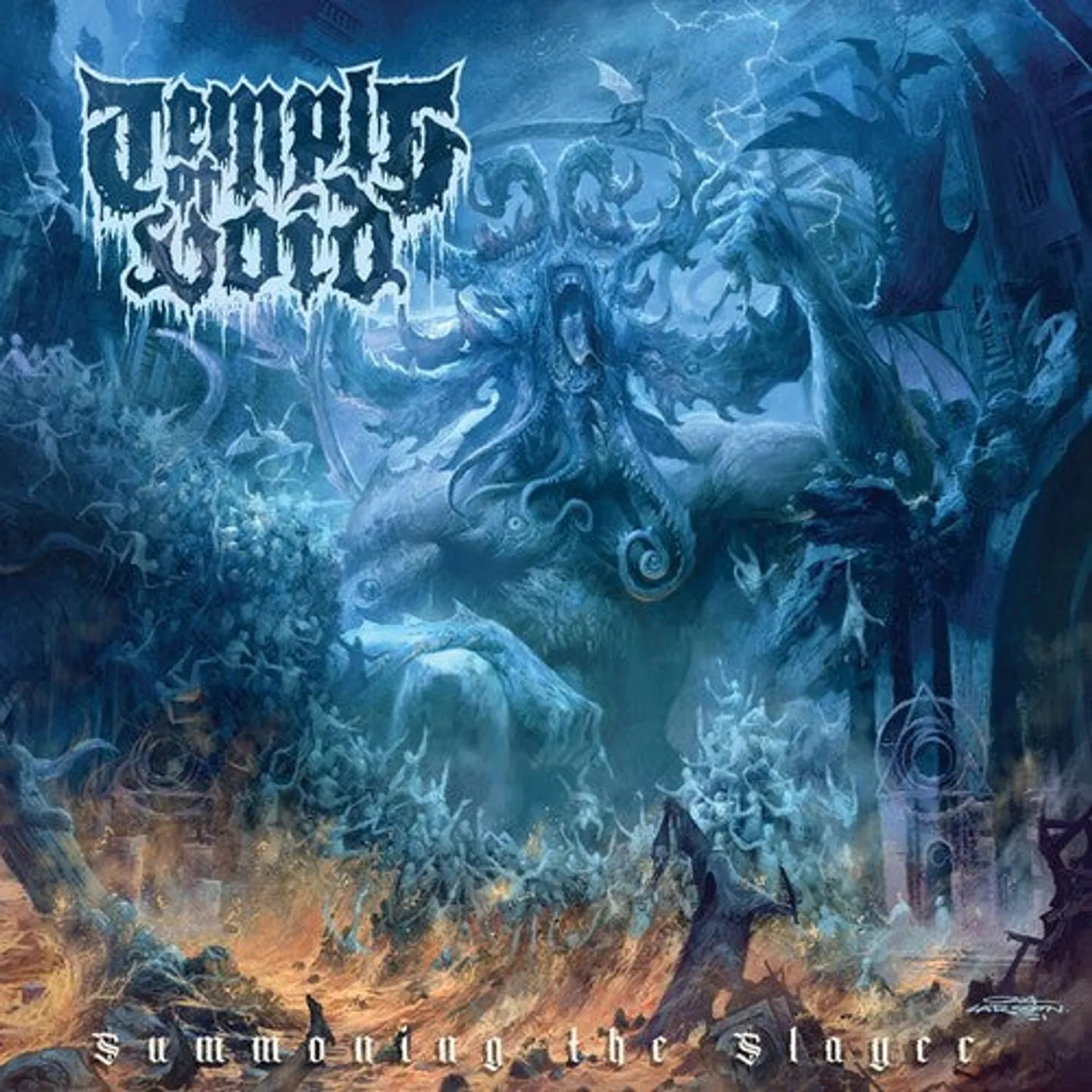 Temple of Void LP Vinyl - Summoning The Slayer (Coloured Vinyl) (Org)