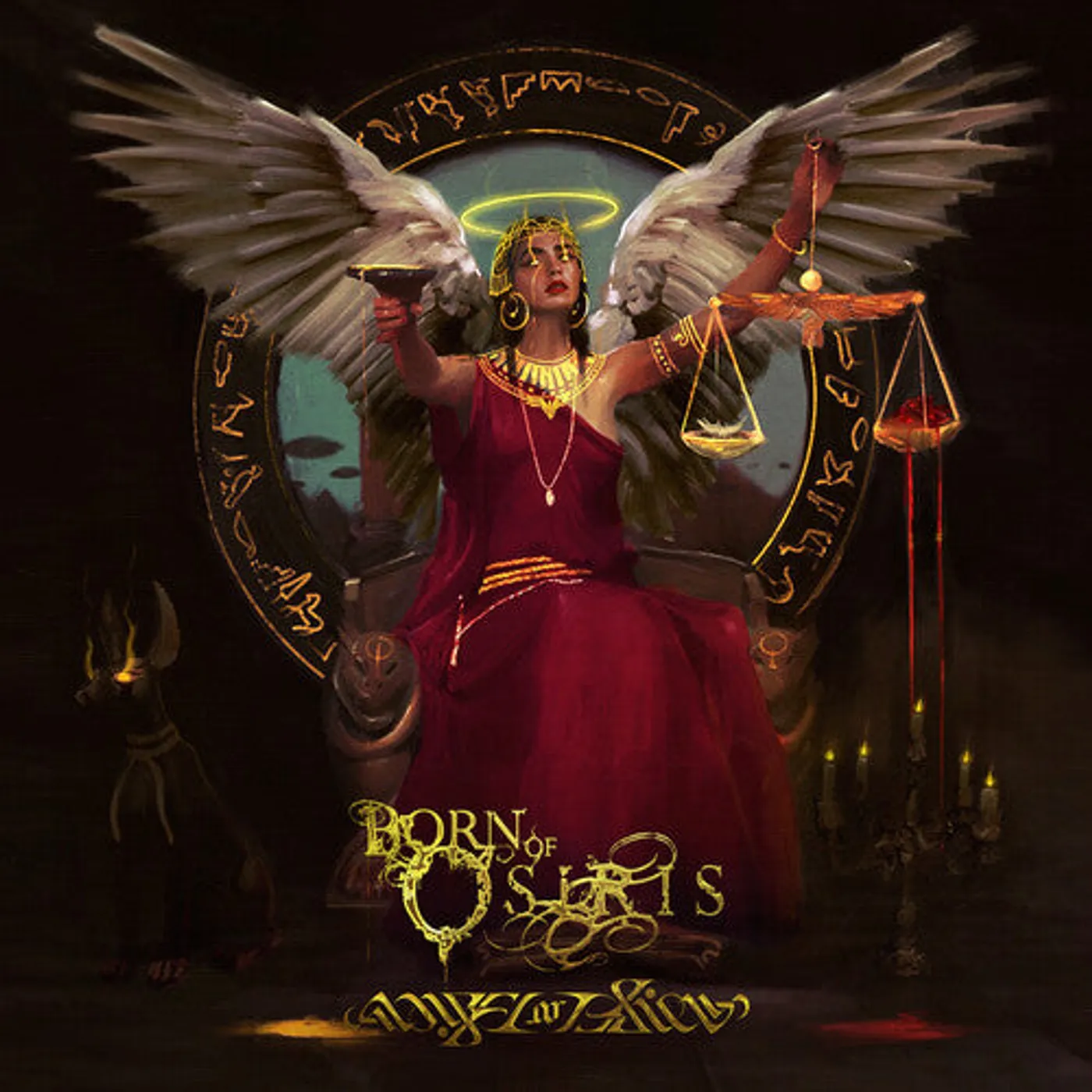 Born Of Osiris LP Vinyl - Angel Or Alien (Blk) (Coloured Vinyl) (Cvnl) (Pnk)