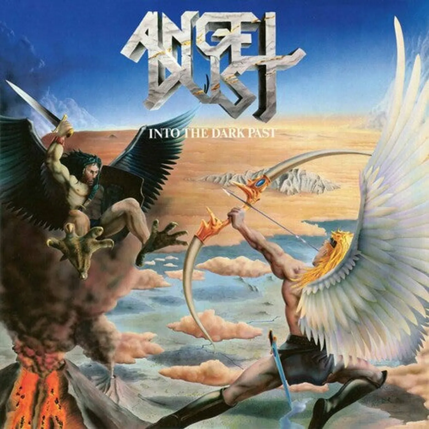 Angel Dust LP Vinyl - Into The Dark Past - Bicolor (Coloured Vinyl)