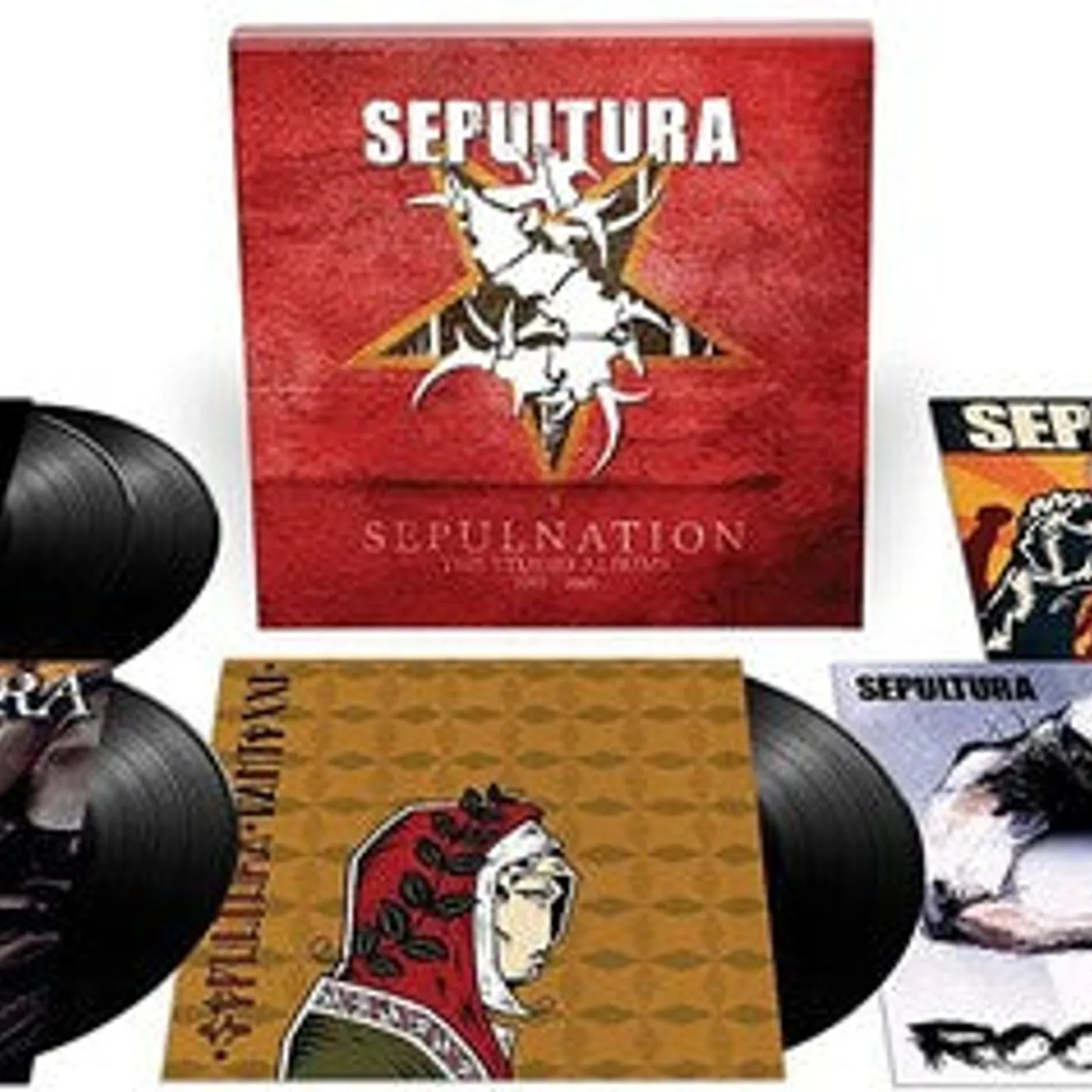 Sepultura LP Vinyl - Sepulnation The Studio Albums 1998-2009