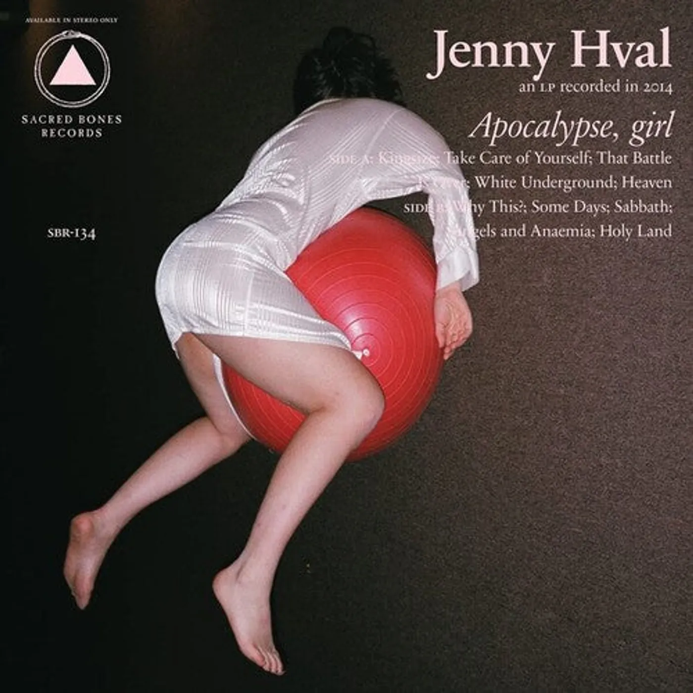 Jenny Hval LP Vinyl - Apocalypse Girl - Pink (Cvnl) (Pnk)