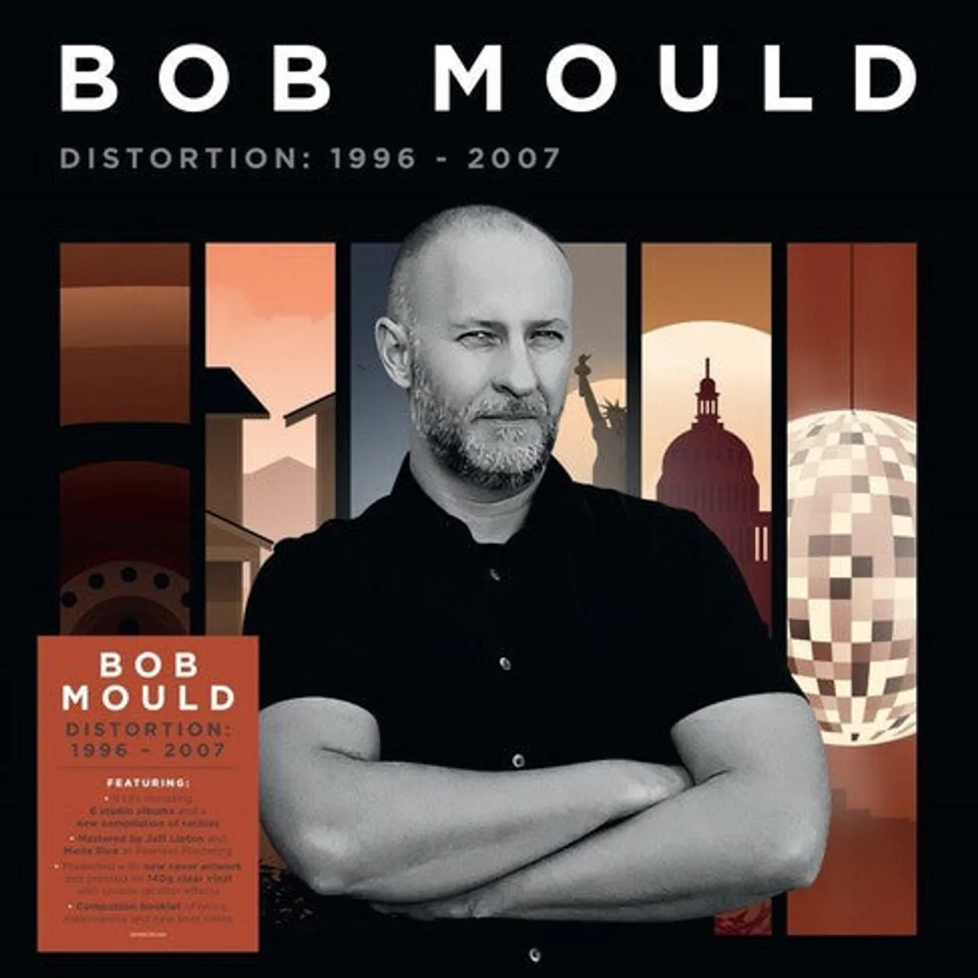 Bob Mould LP Vinyl - Distortion: 1996-2007 (Coloured Vinyl) (Cvnl) (Ofgv) (Uk)