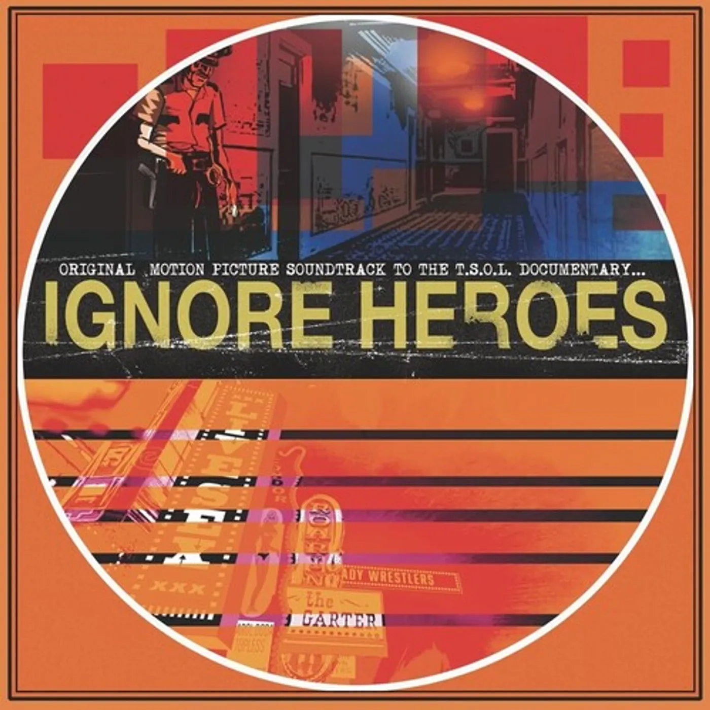 T.S.O.L. (Blk) (Cvnl) (Org) (Dlcd) (Spla) LP Vinyl - Ignore Heroes (Original Motion Picture Soundtrack)