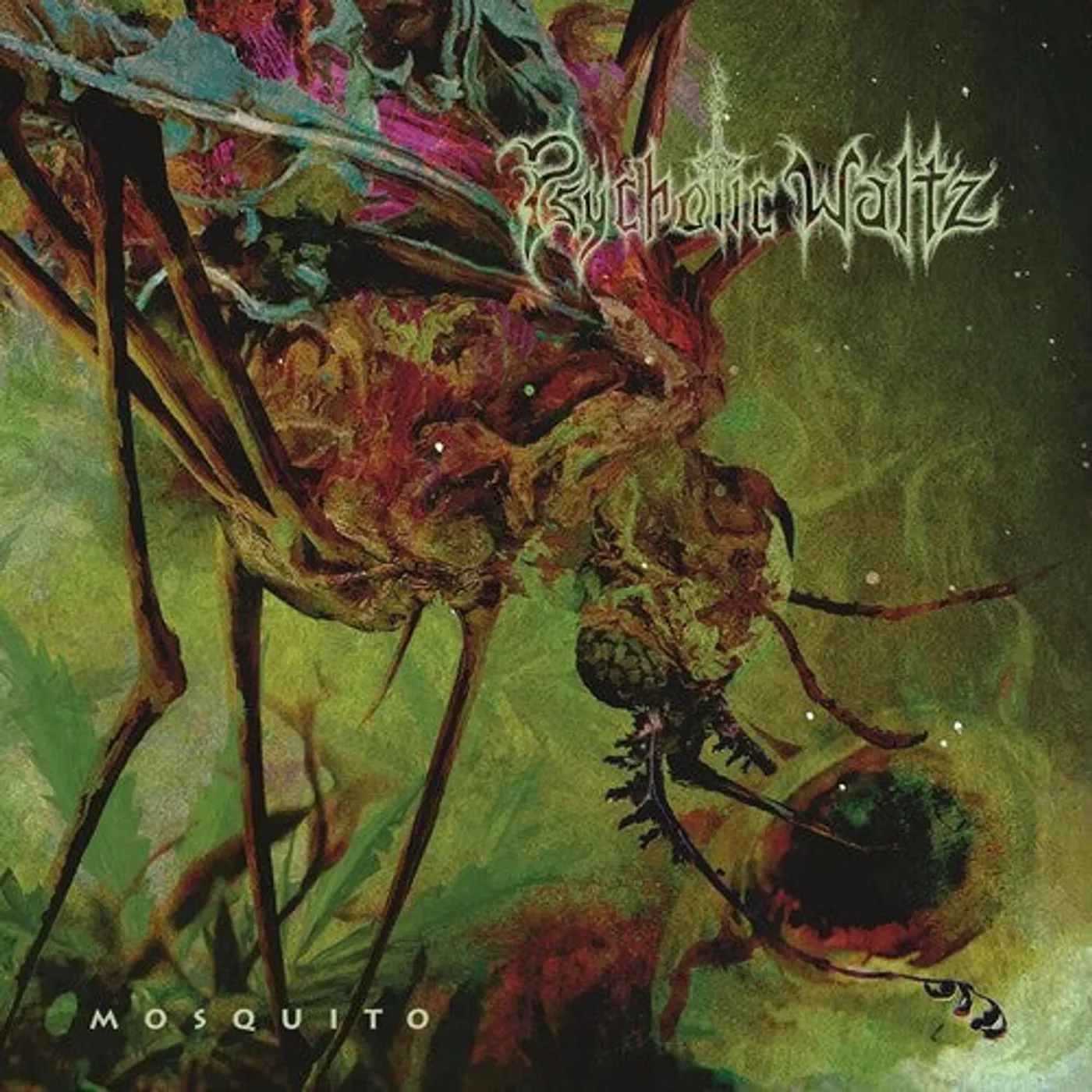 Psychotic Waltz LP Vinyl - Mosquito (Re-Issue 2024) (Coloured Vinyl) (Gate Fold) (Grn) (Ltd)