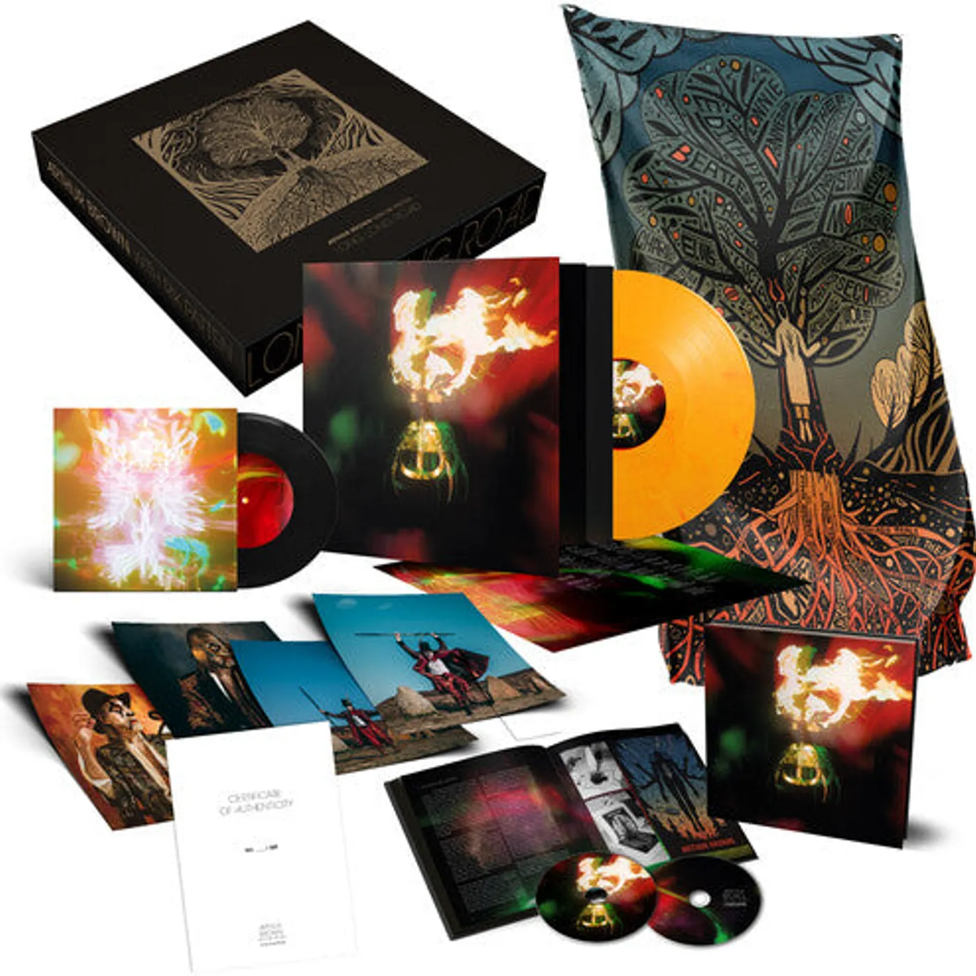 Arthur Brown LP Vinyl - Long Long Road (Box) (Coloured Vinyl) (Gate Fold) (Ltd) (Ogv)