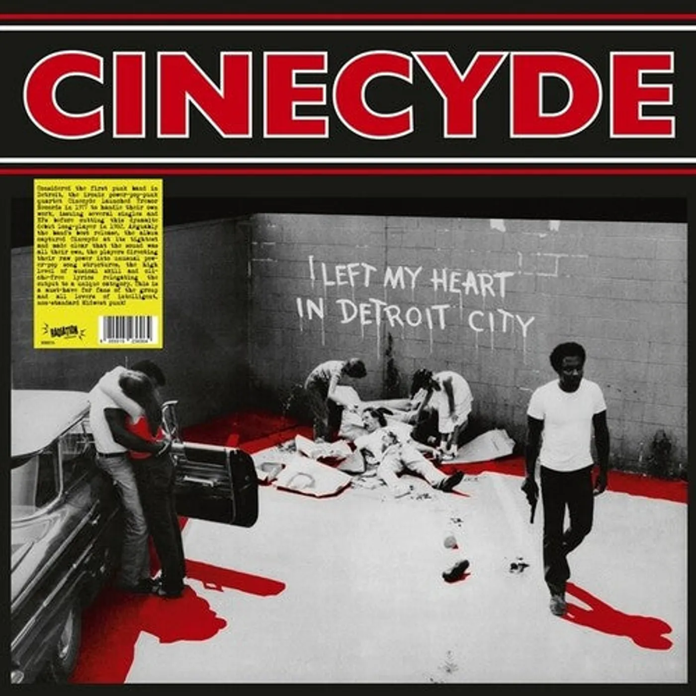 Cinecyde LP Vinyl - I Left My Heart In Detroit City (Coloured Vinyl)