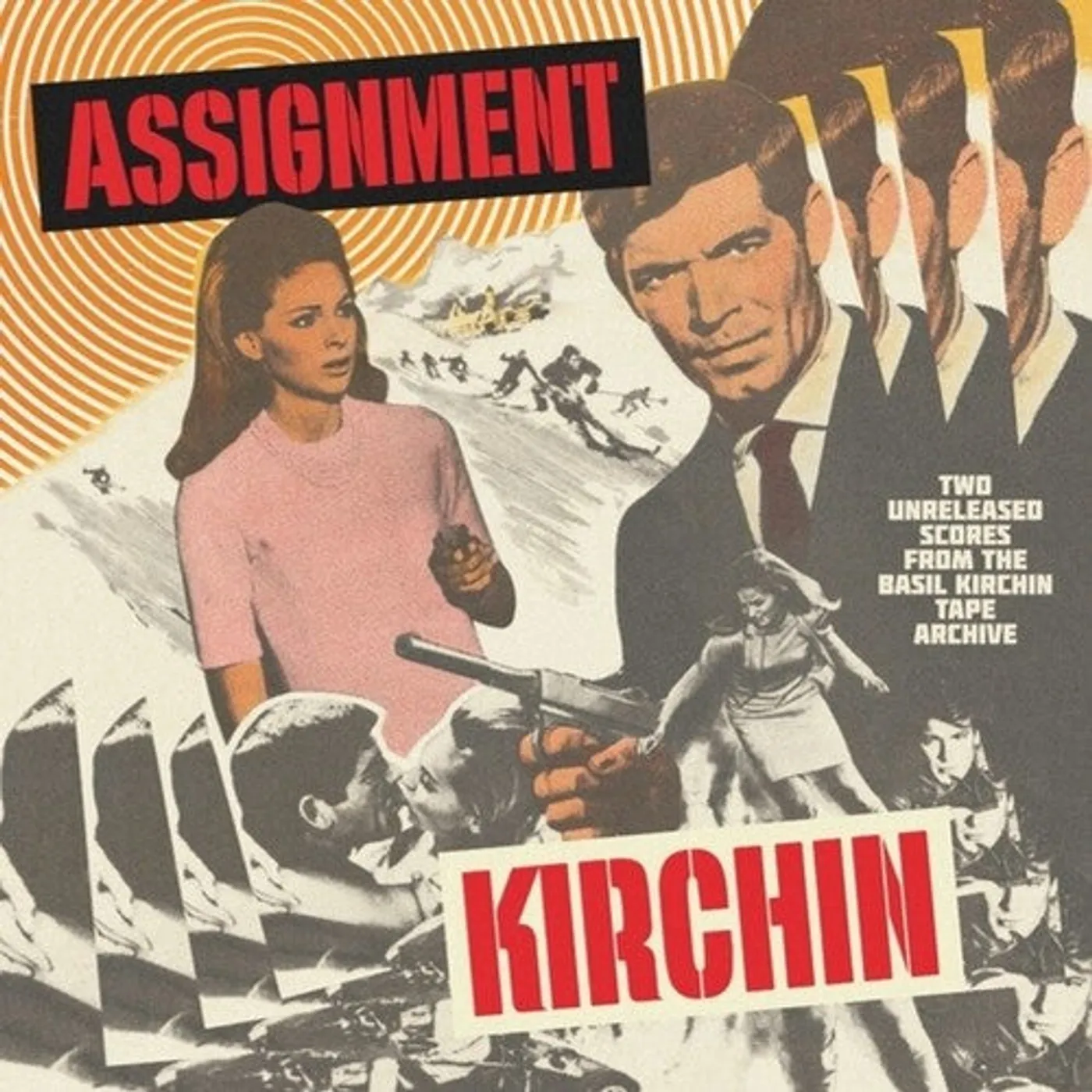 Basil Kirchin LP Vinyl - Assignment Kirchin: Two Unreleased Scores From