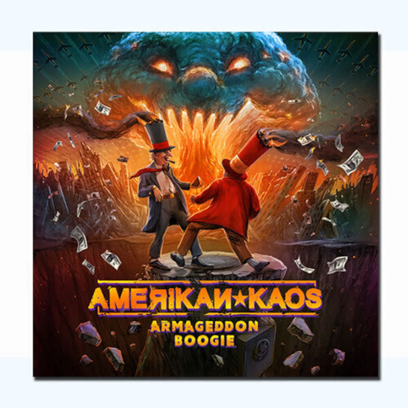 Amerikan Kaos LP Vinyl - Armageddon Boogie - White (Coloured Vinyl) (Wht)