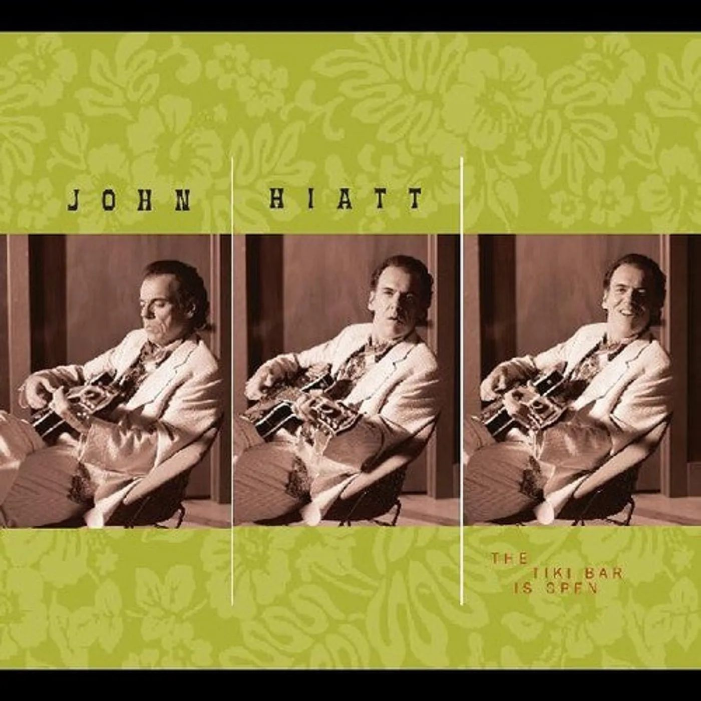 John Hiatt LP Vinyl - Tiki Bar Is Open (Cvnl) (Grn)