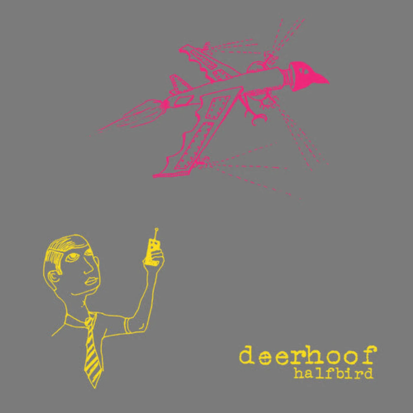 Deerhoof LP Vinyl - Halfbird (Color Vinyl) (Coloured Vinyl) (Pnk) (Ylw)