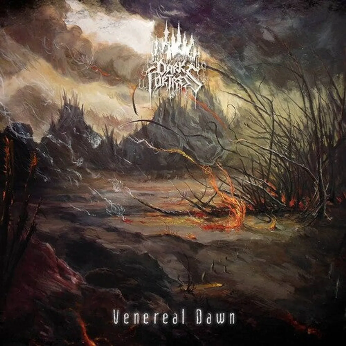 Dark Fortress LP Vinyl - Venereal Dawn (Coloured Vinyl) (Gate Fold) (Ltd) (Red)