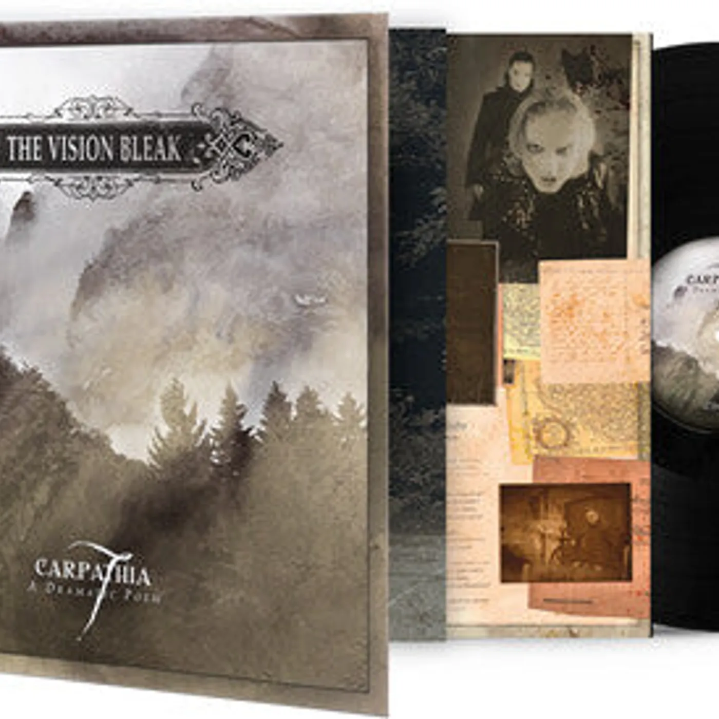 The Vision Bleak LP Vinyl - Carpathia (Blk) (Gate Fold)