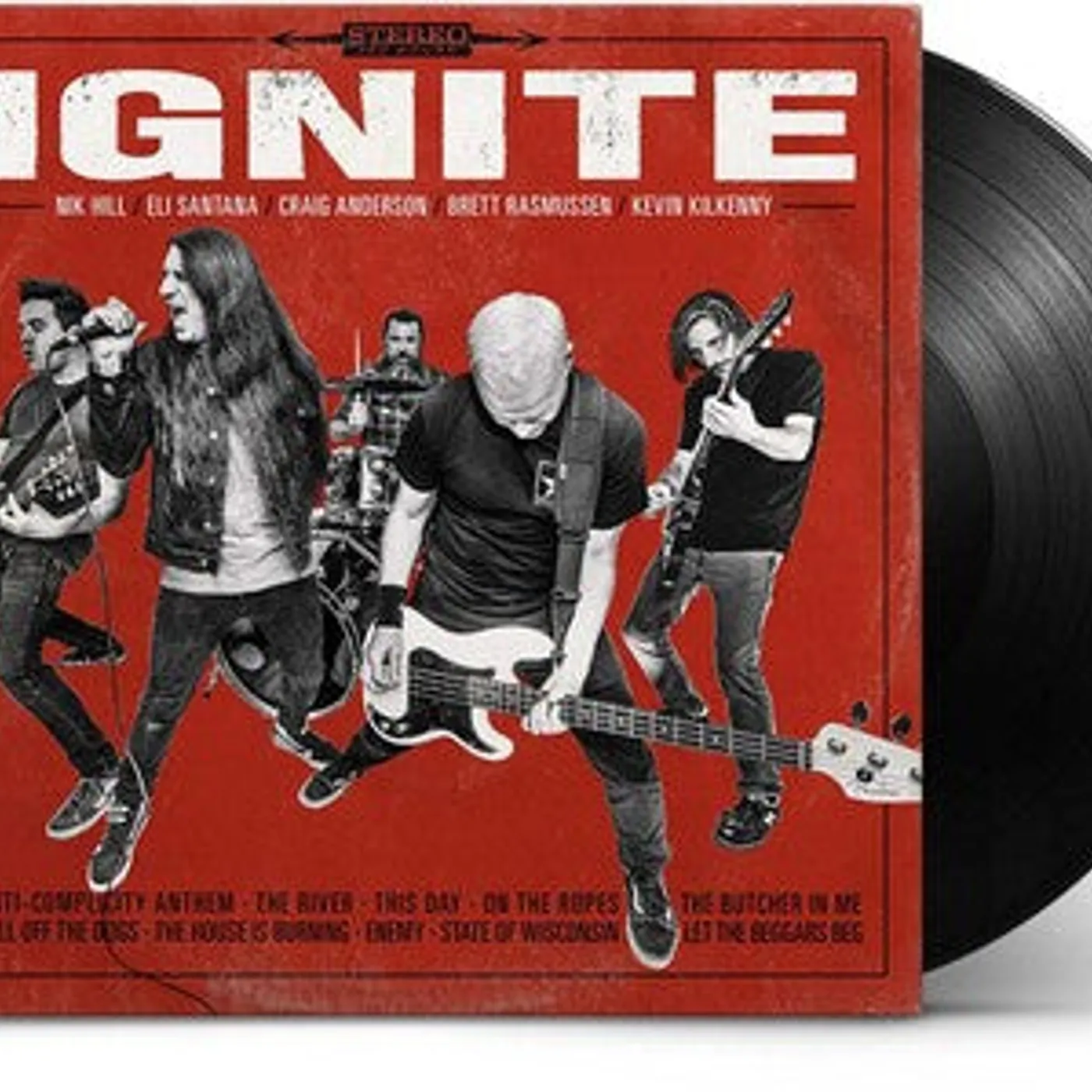 Ignite LP Vinyl - Ignite (W/Book)