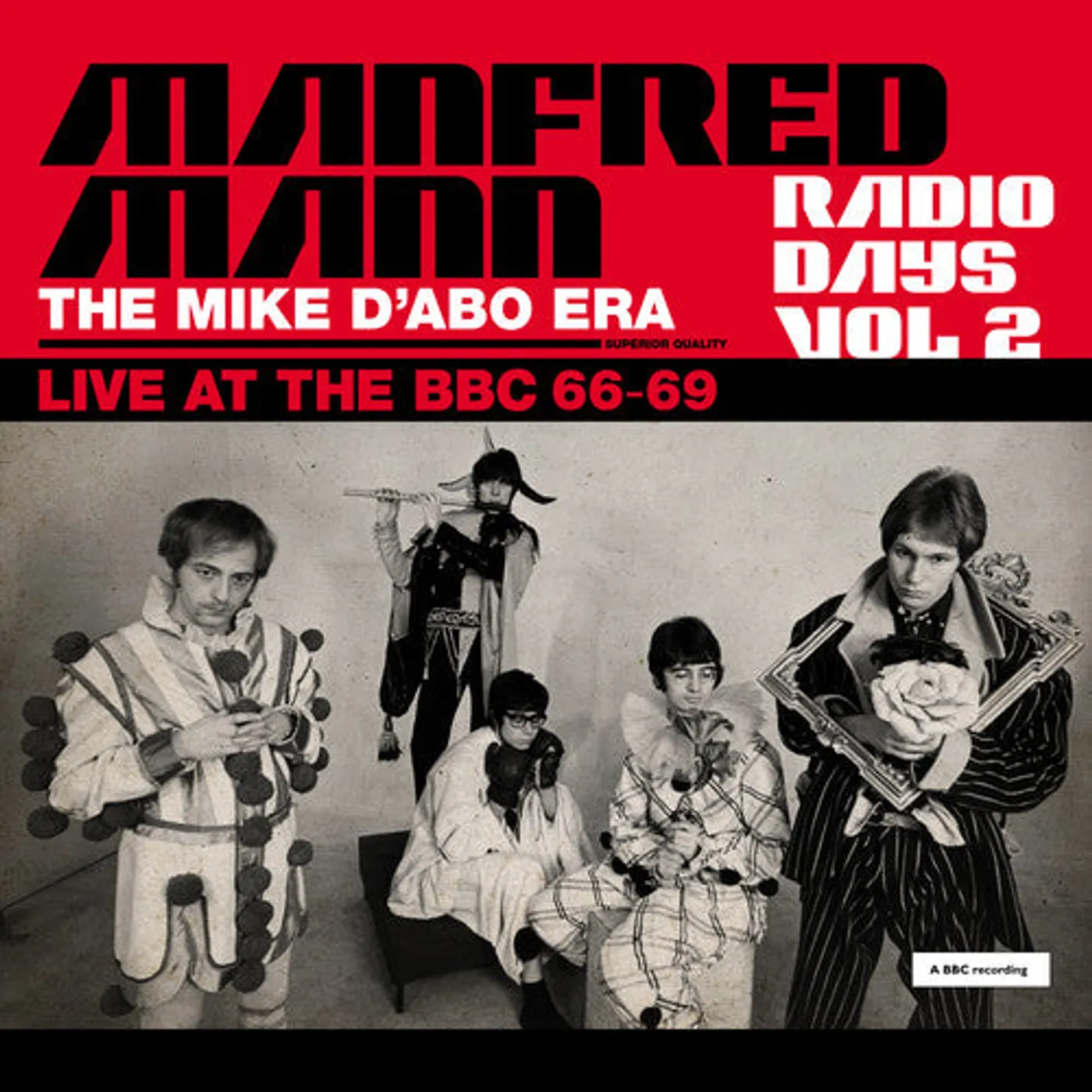 Manfred Mann LP Vinyl - Radio Days Vol. 2: Live At The Bbc 1966-69