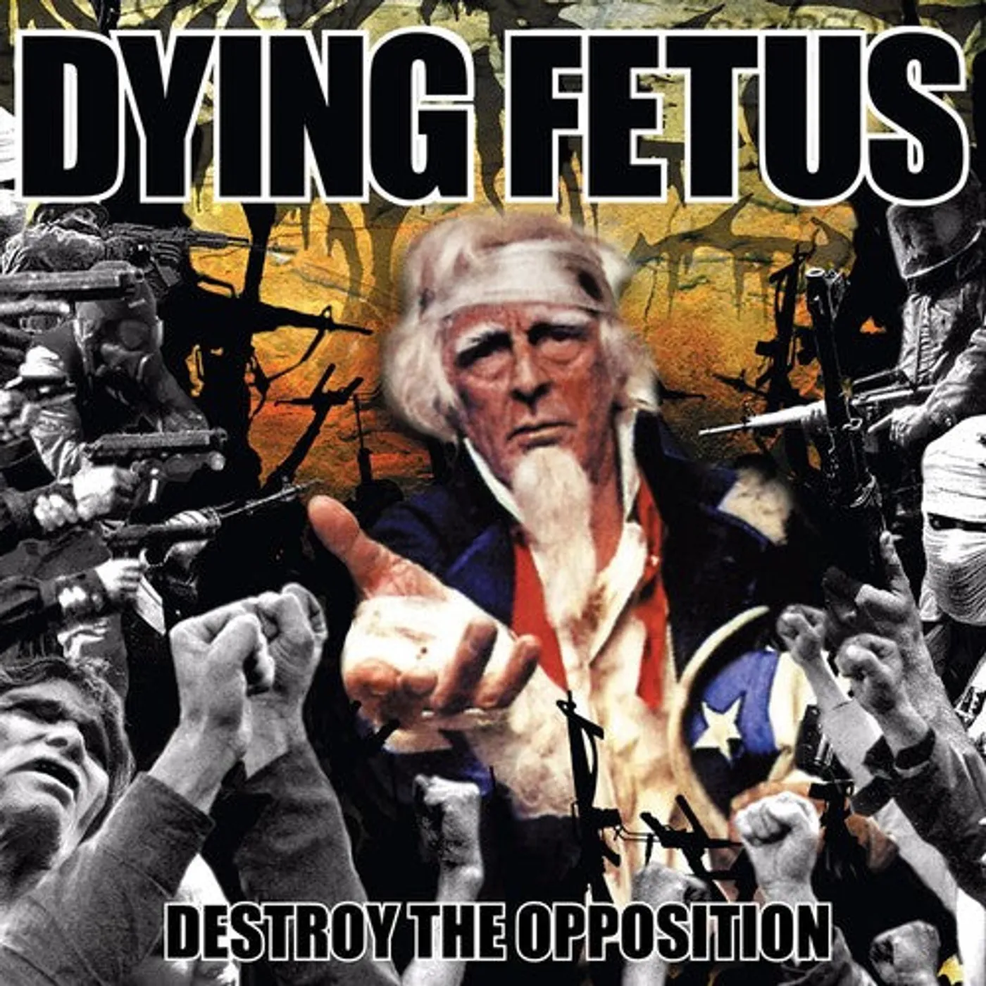 Dying Fetus LP Vinyl - Destroy The Opposition (Coloured Vinyl) (Red)